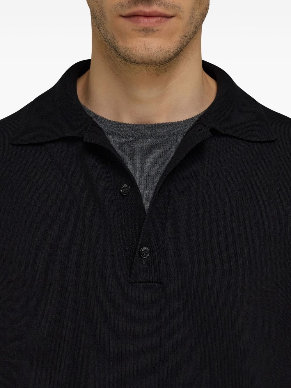longsleeve polo shirt - 5