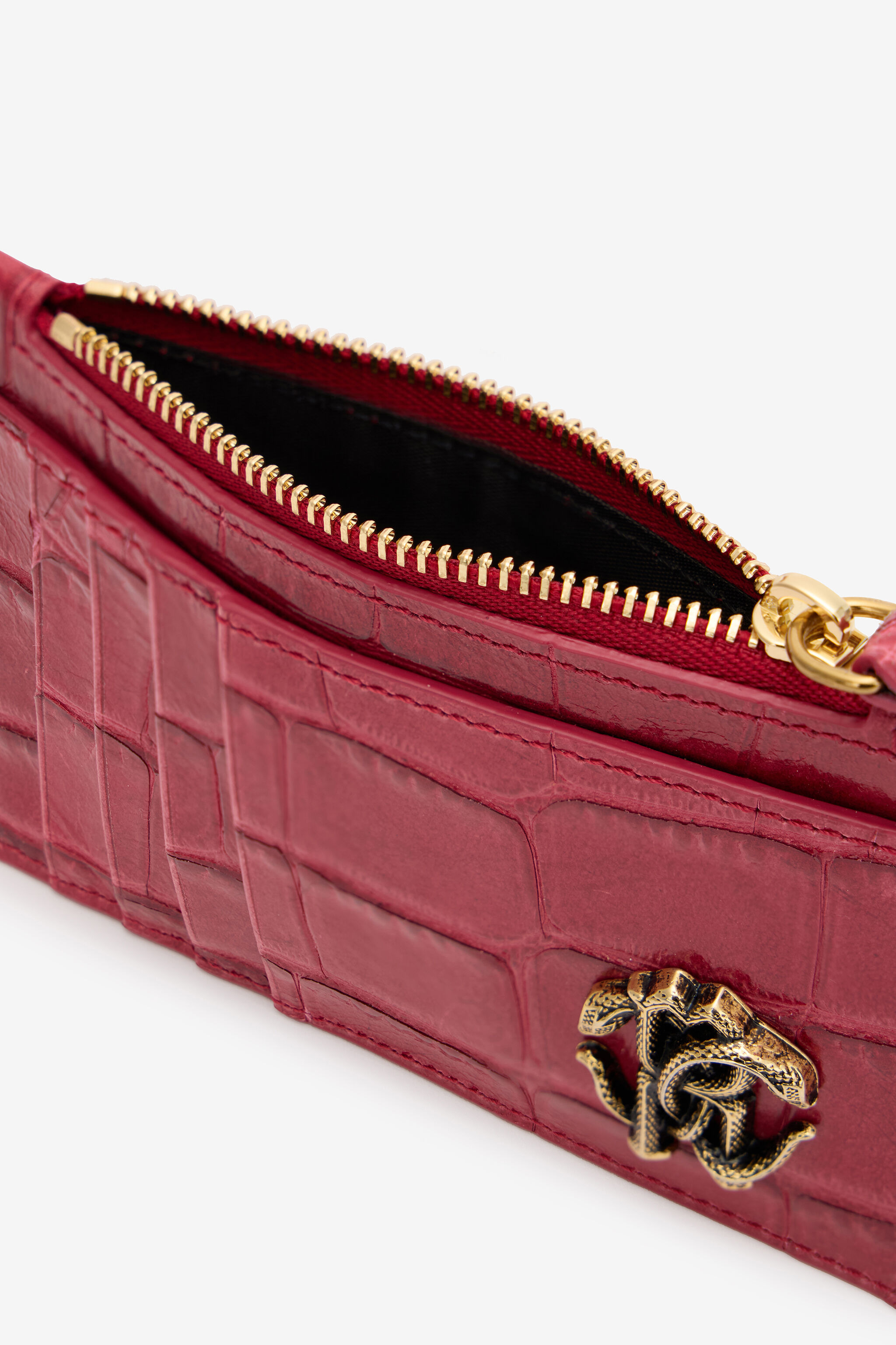 Crocodile-Effect Coin Purse - 5