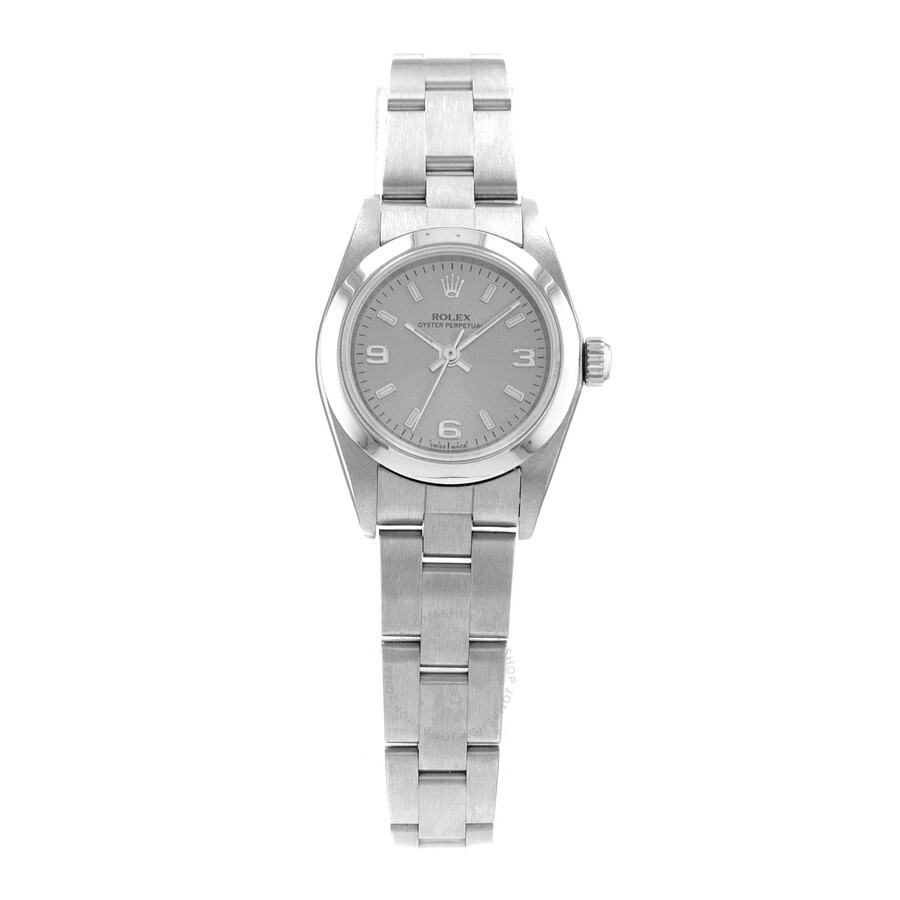 Pre-owned Rolex Oyster Perpetual 24 Automatic Chronometer Pink Dial Men's Watch 76080 PSO - 2