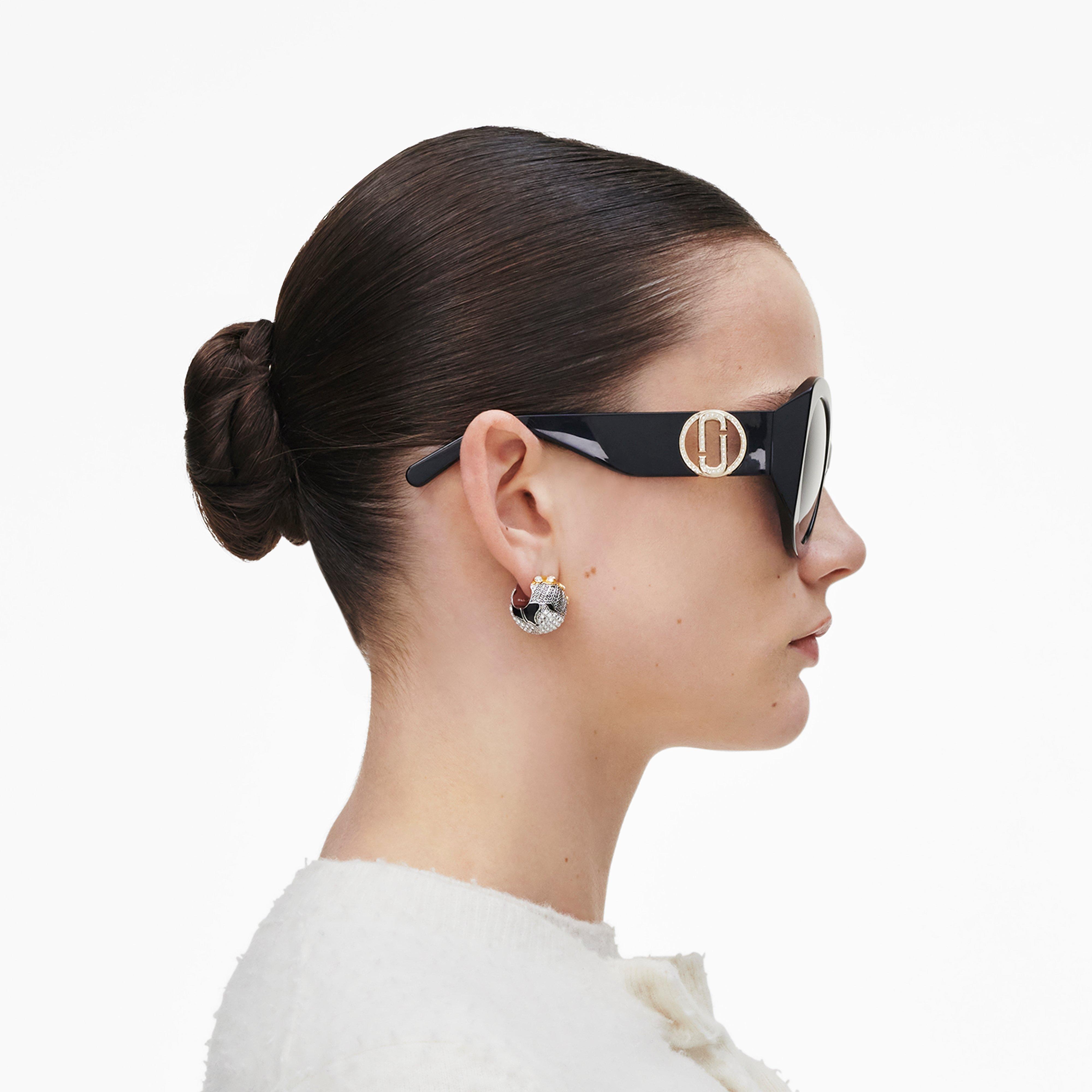 THE CRYSTAL J MARC OVERSIZED SUNGLASSES - 3