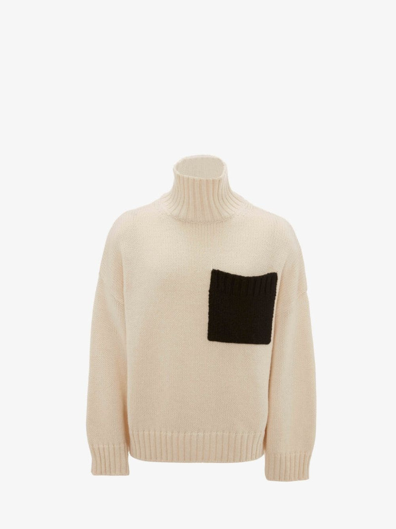 PATCH POCKET TURTLENECK JUMPER 1