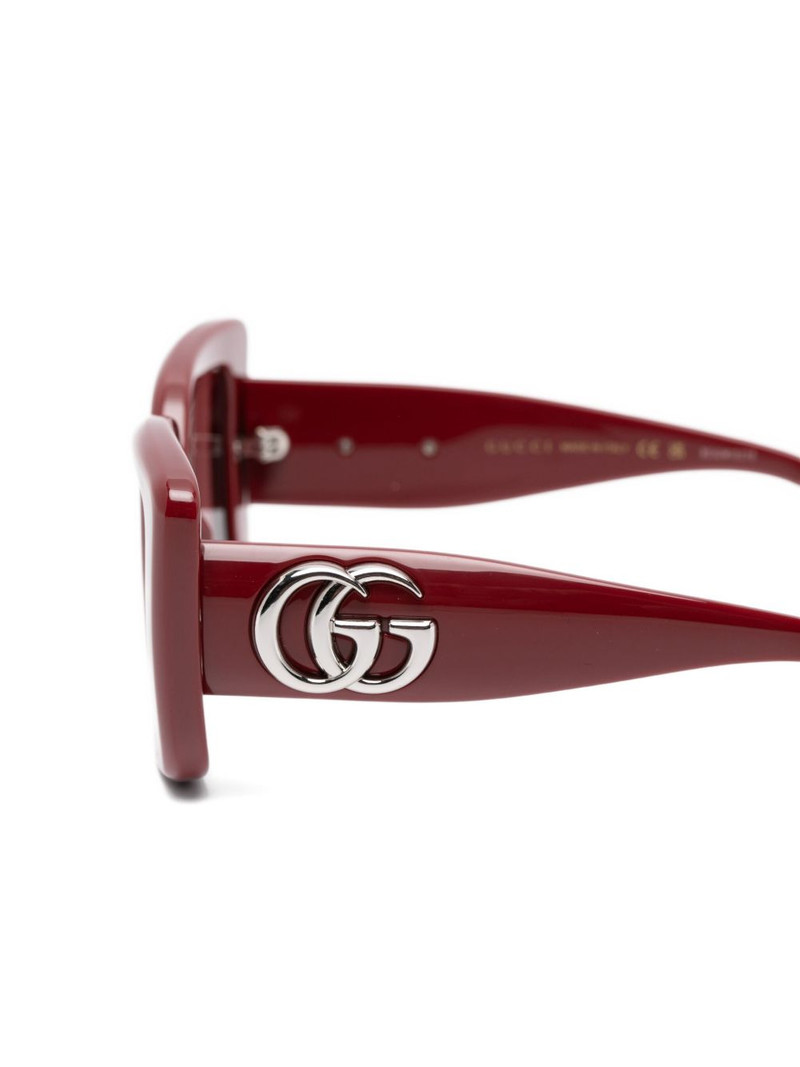 logo rectangle-frame sunglasses 3