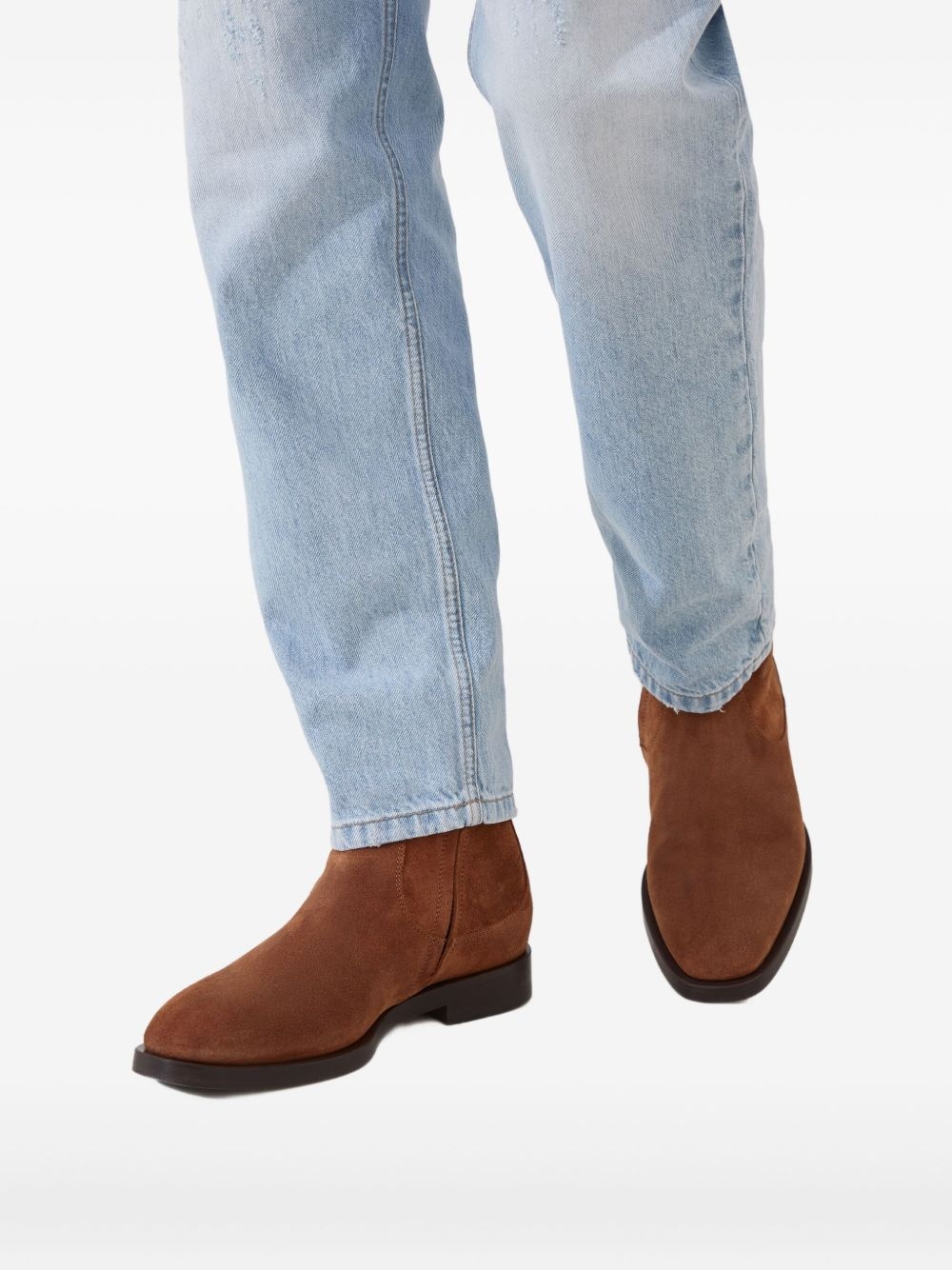 suede Chelsea boots - 5