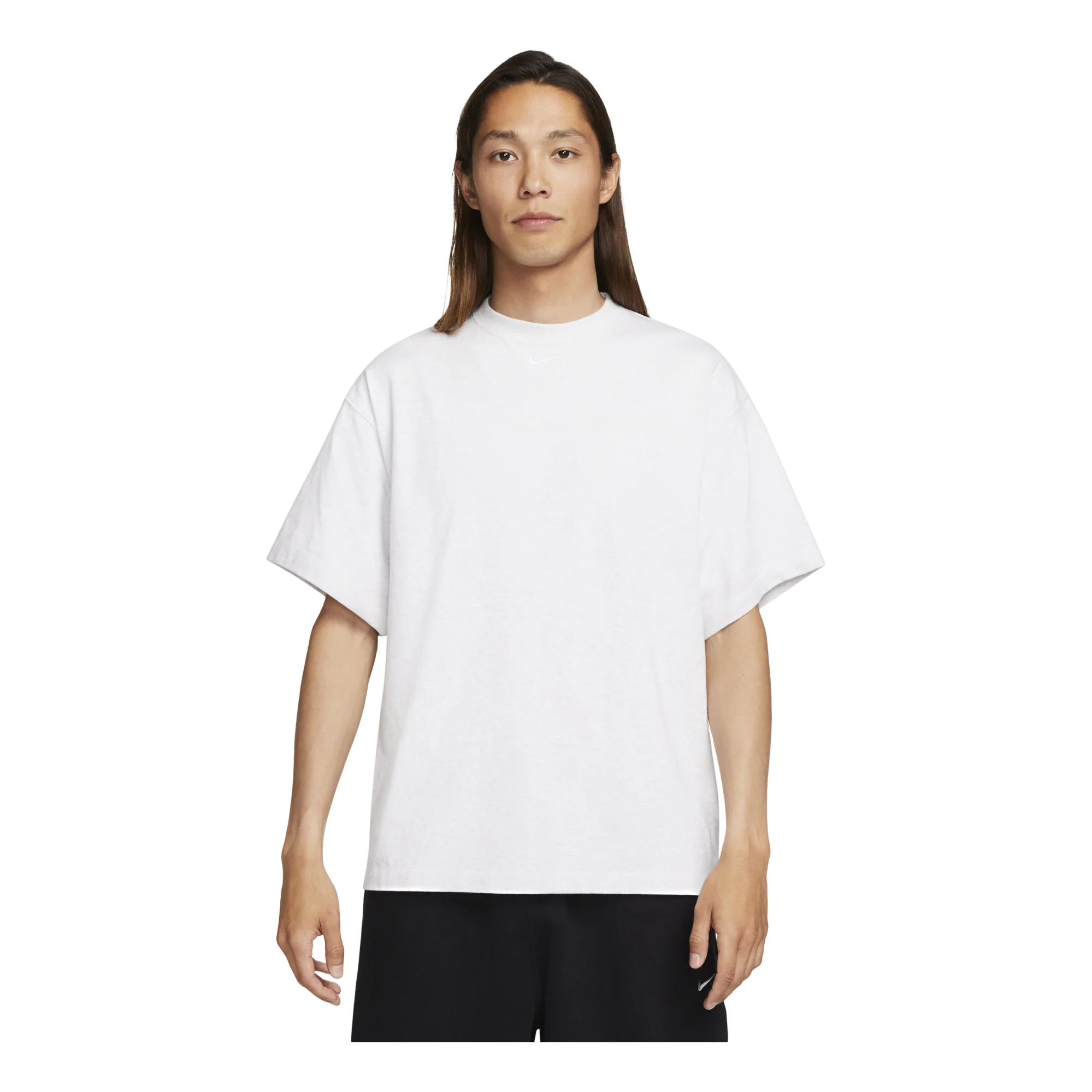Nike Solo Swoosh Short-Sleeve Heavyweight Top 'White' FB7866-051 - 1