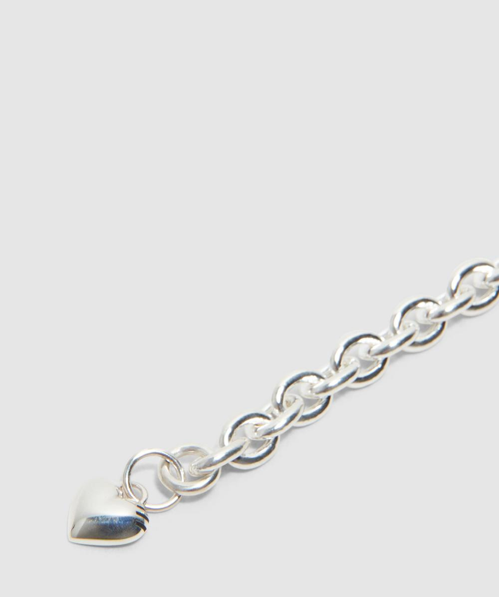 Silver heart bracelet - 2