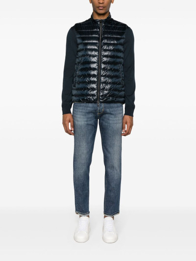 Herno reversible down-feather gilet outlook