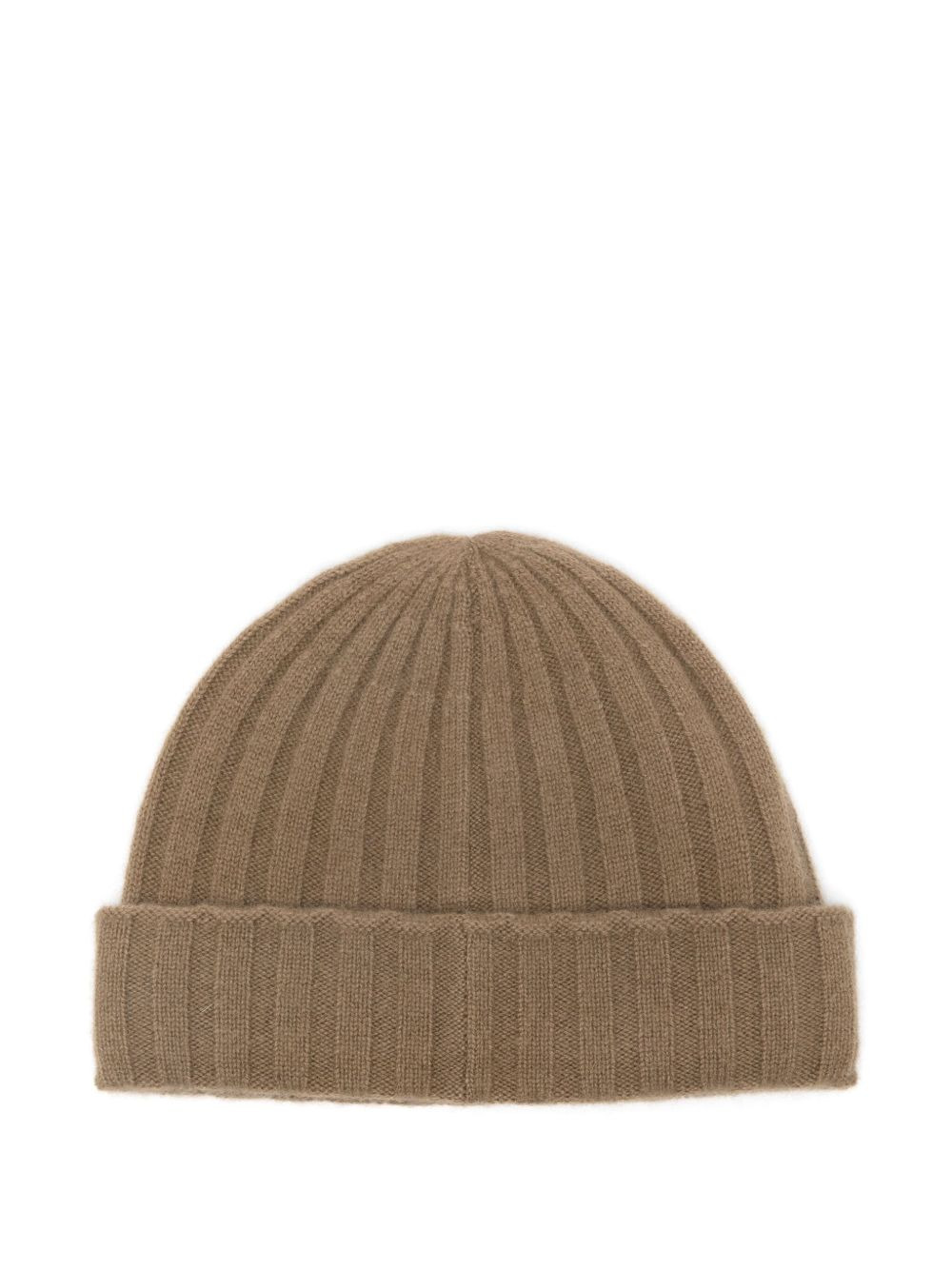 ribbed cashmere beanie - 3