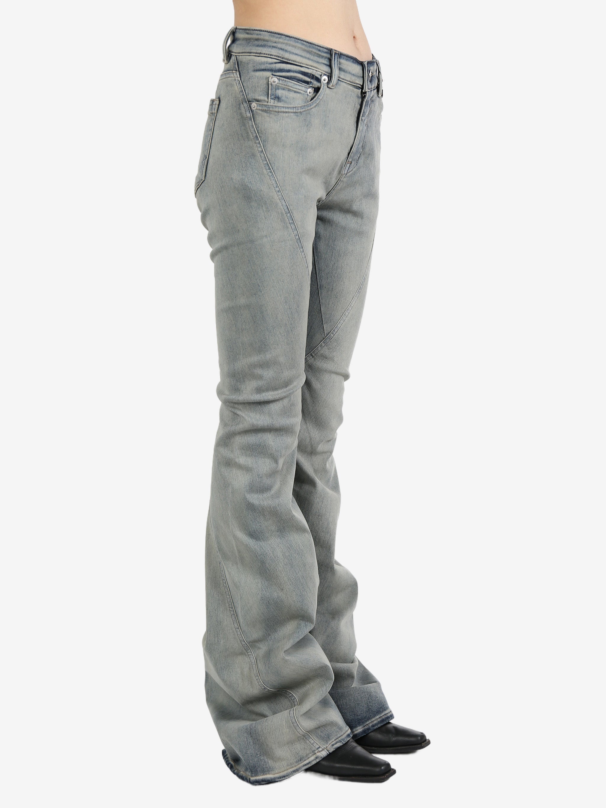 Rick Owens DRKSHDW RICK OWENS DRKSHDW Women Stretch Denim Bias 