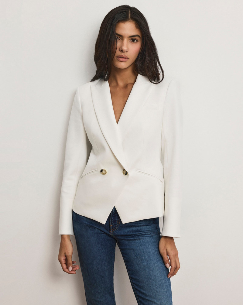 VERONICA BEARD RICKIE CROPPED DICKEY JACKET outlook