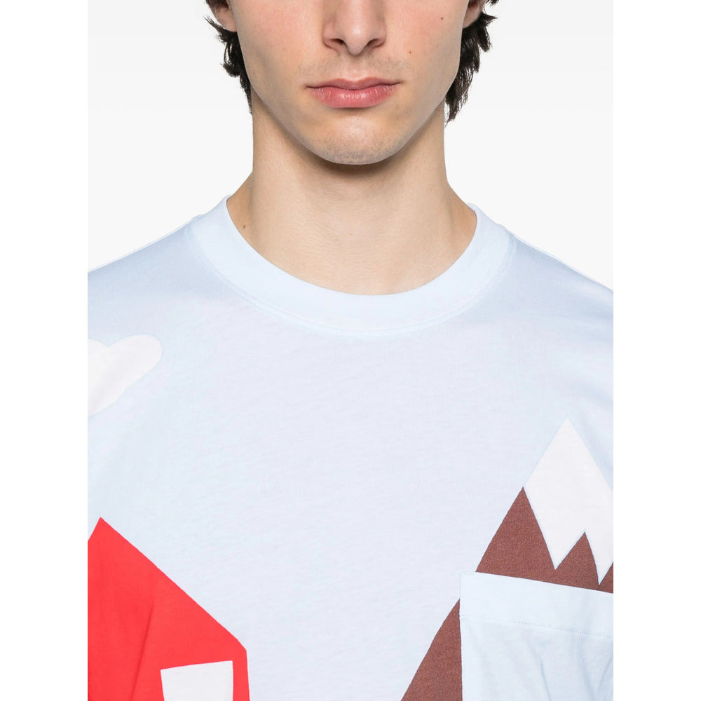 Moschino Blue T-Shirts & Vests - T-Shirts Men - 4