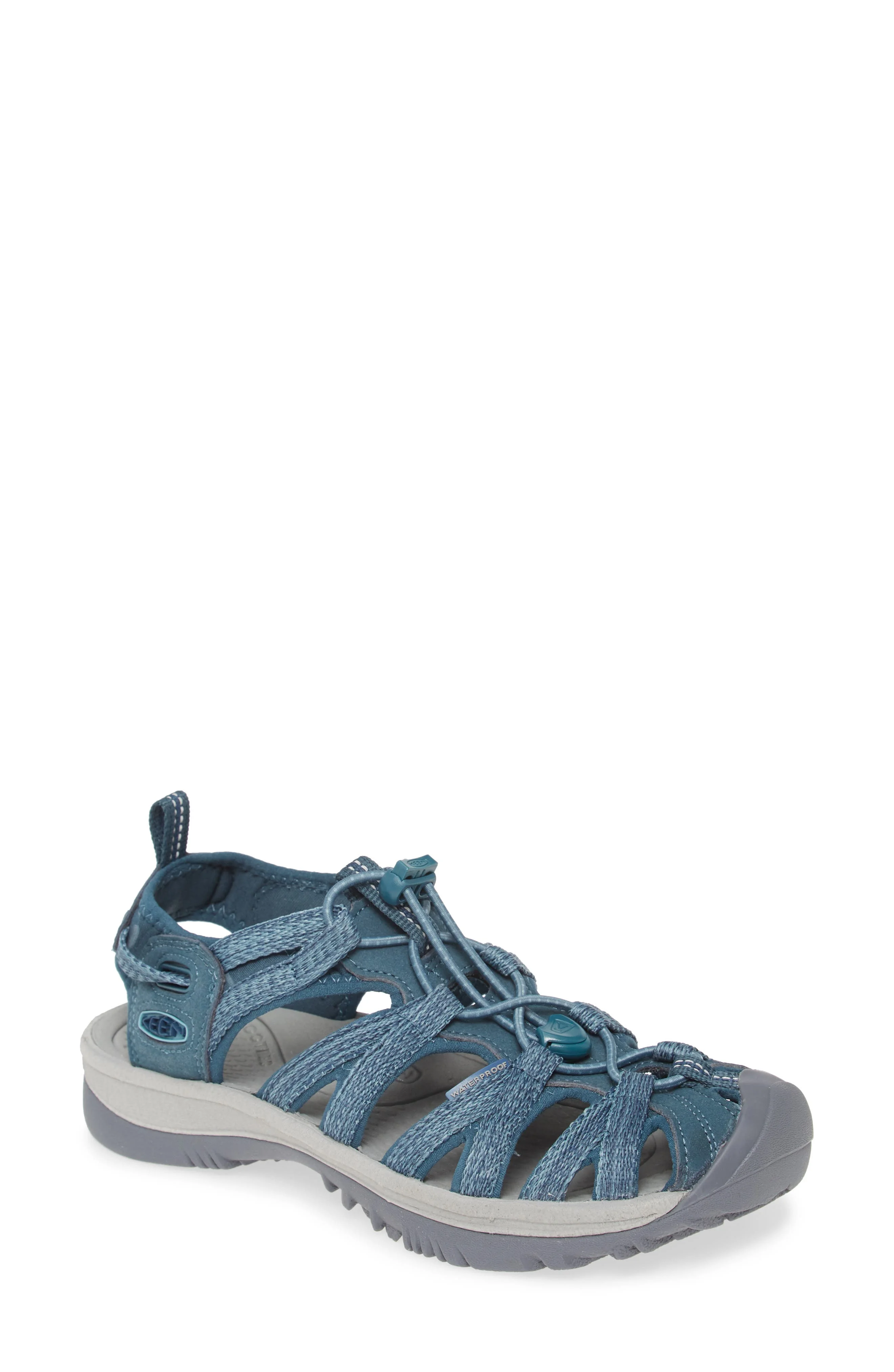 KEEN 'Whisper' Water Friendly Sport Sandal in Smoke Blue at Nordstrom - 1