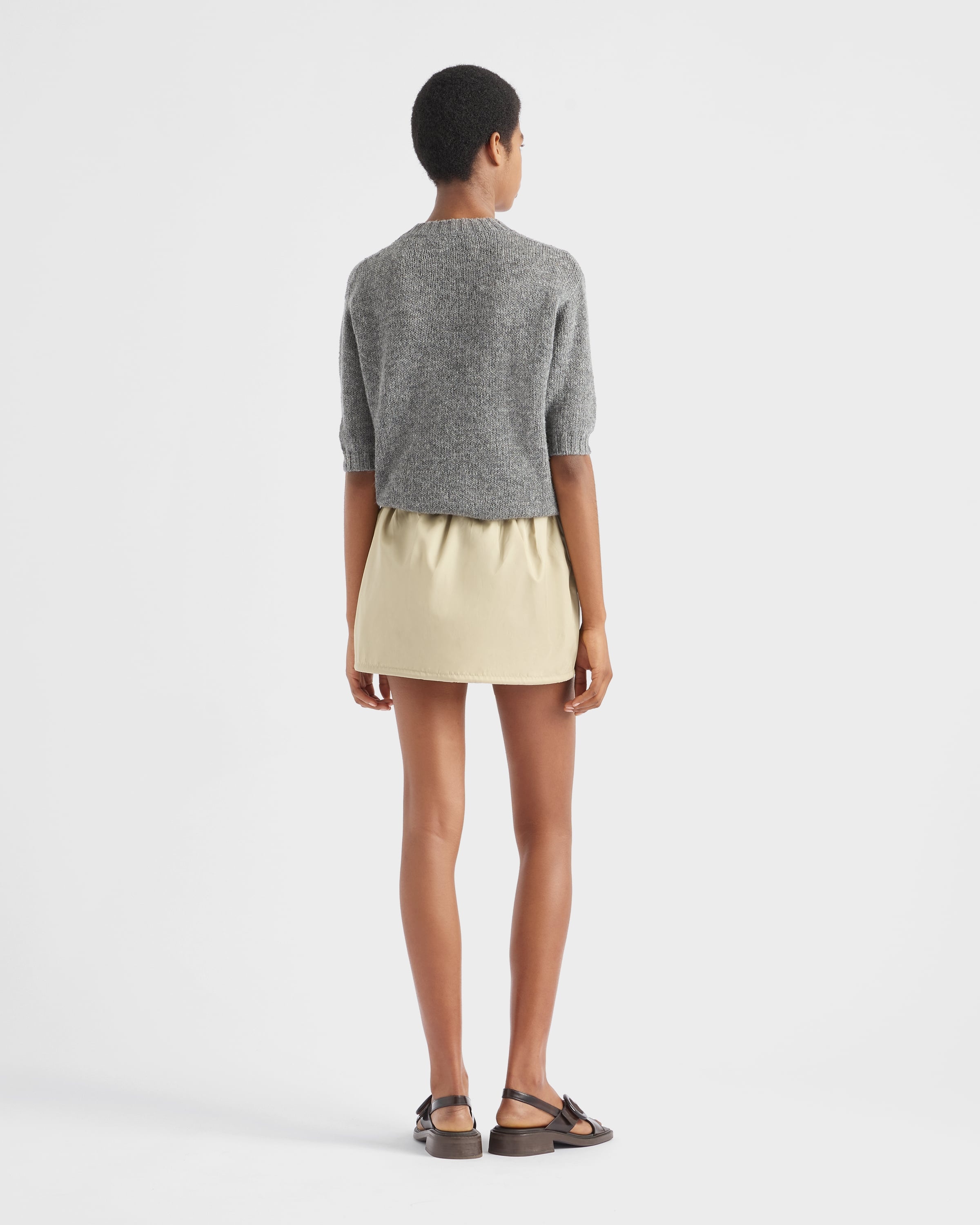 Re-Nylon miniskirt - 5