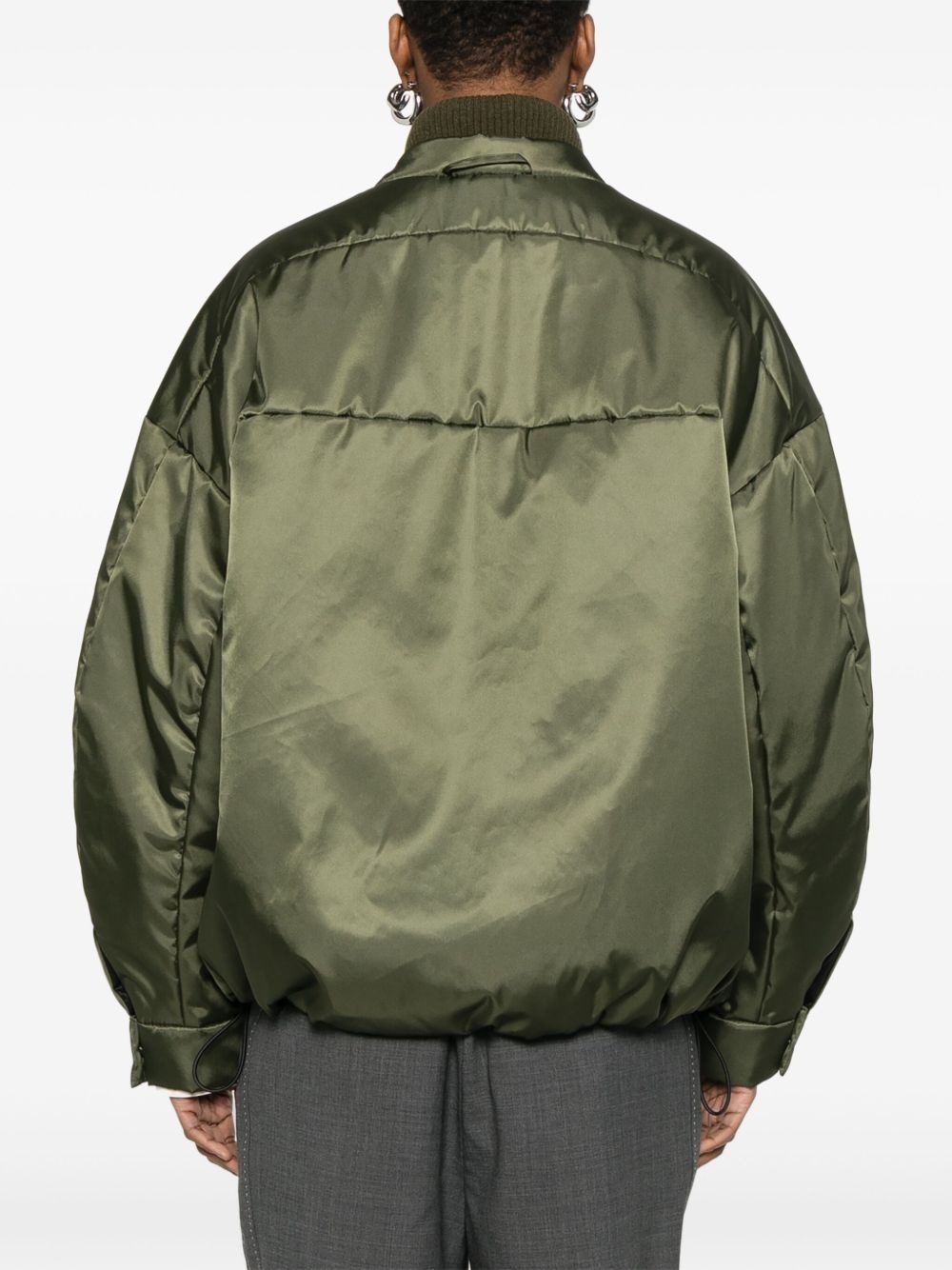 padded bomber jacket - 4