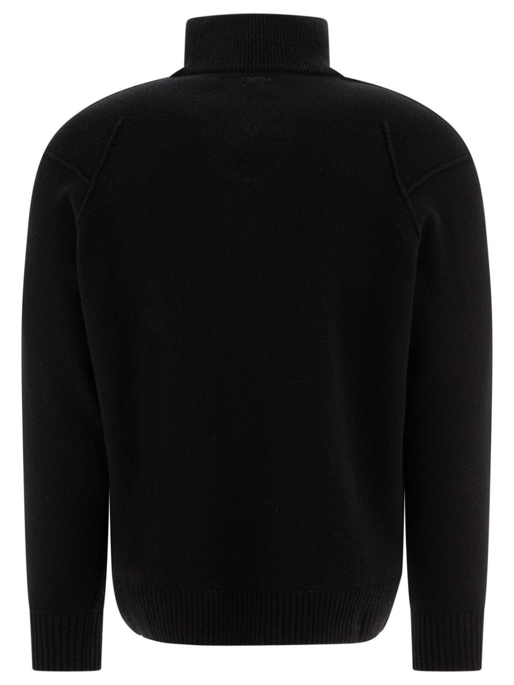 half-zip wool sweater - 2