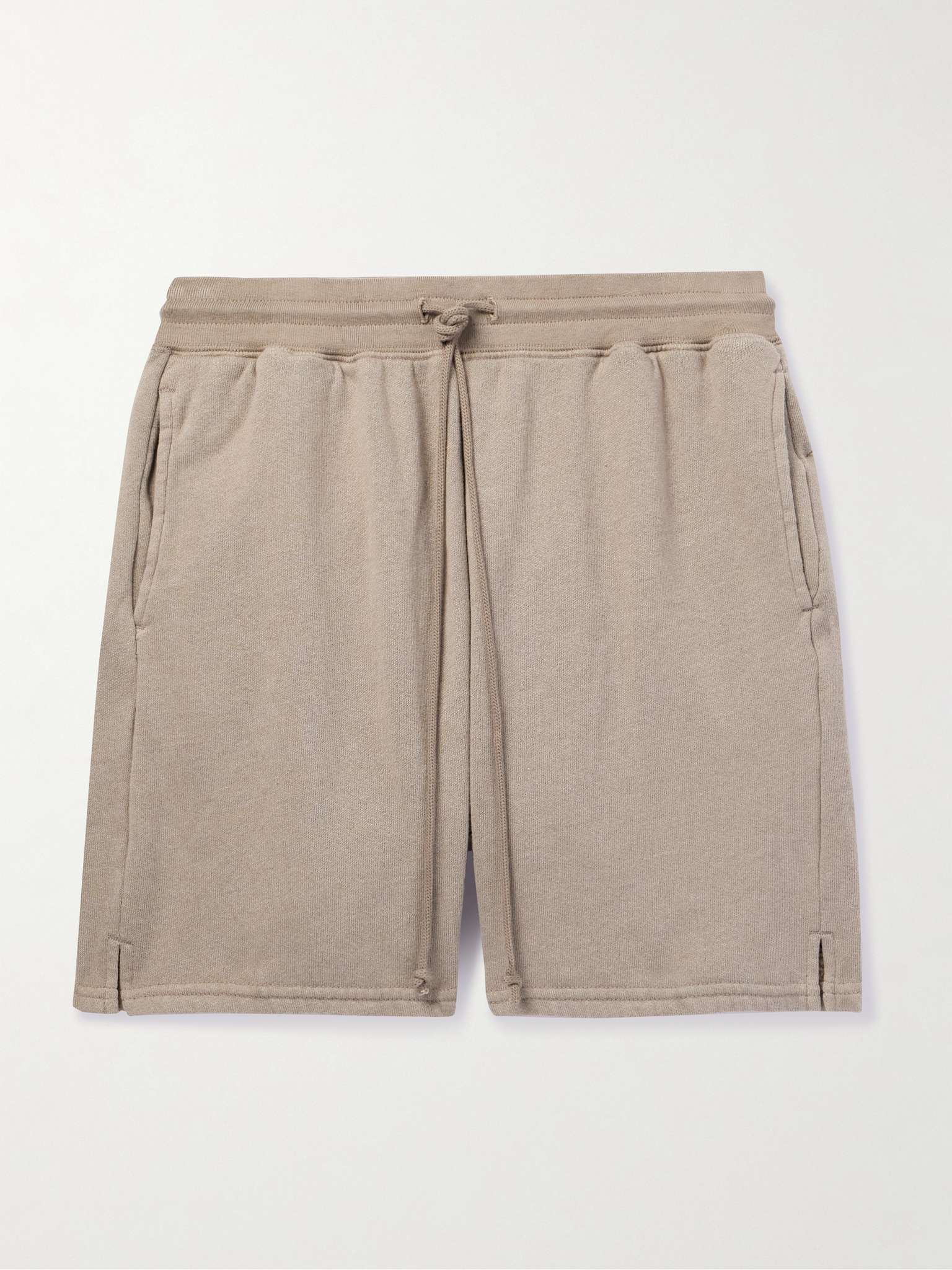 Cotton-Blend Jersey Shorts - 1