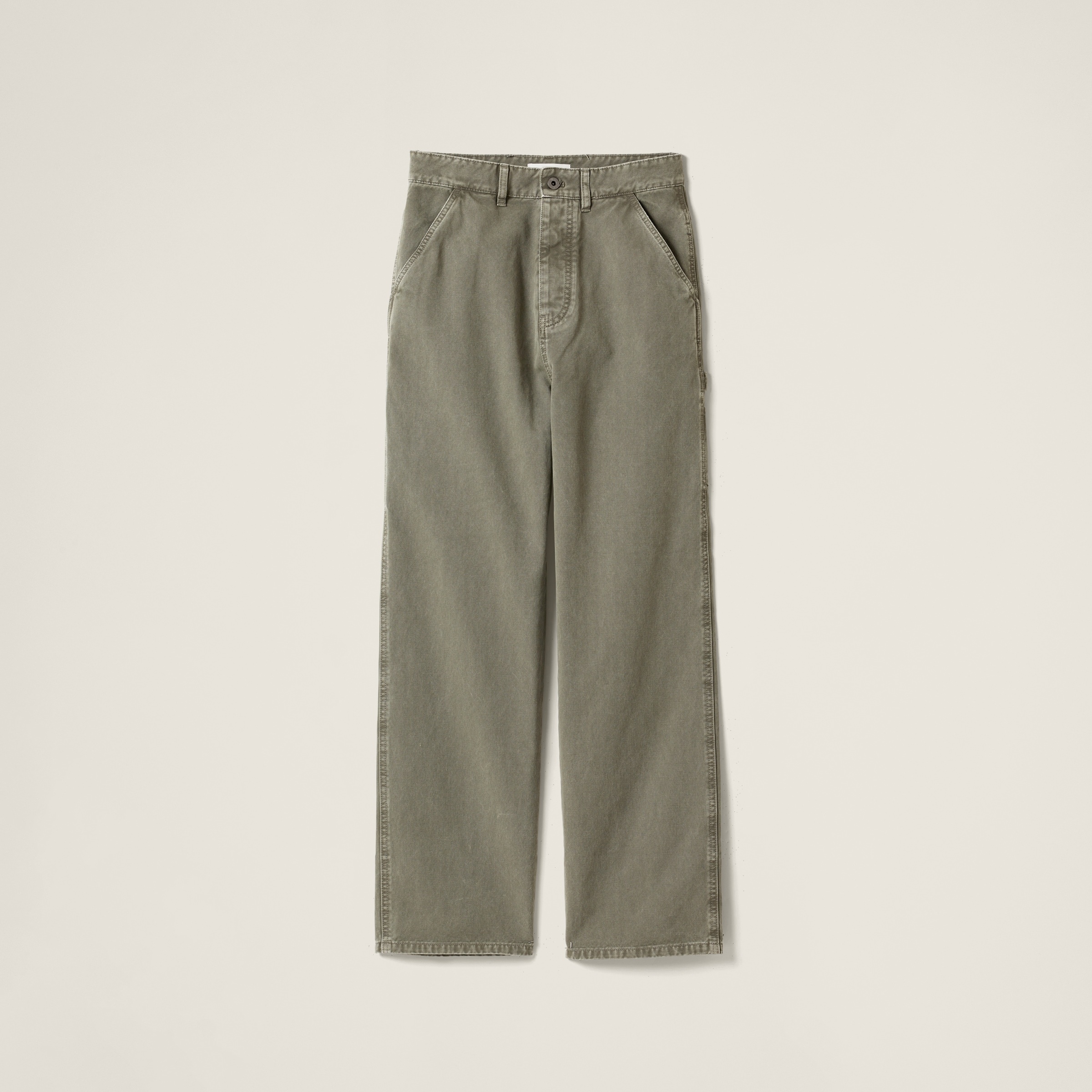 Miu Miu Garment-dyed gabardine pants | REVERSIBLE