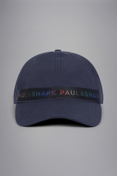 Paul & Shark BASEBALL HAT WITH MULTICOLOUR APPLICATION outlook