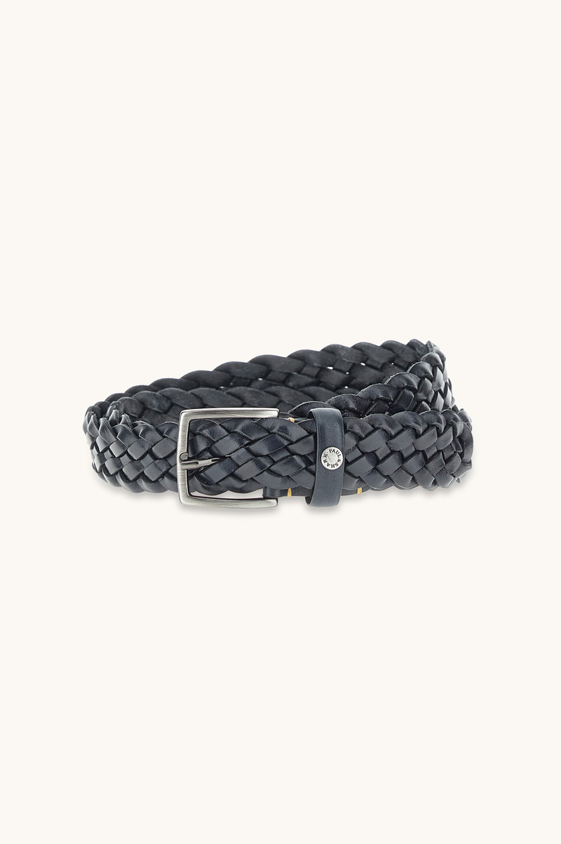 BRAIDED LEATHER BELT 1