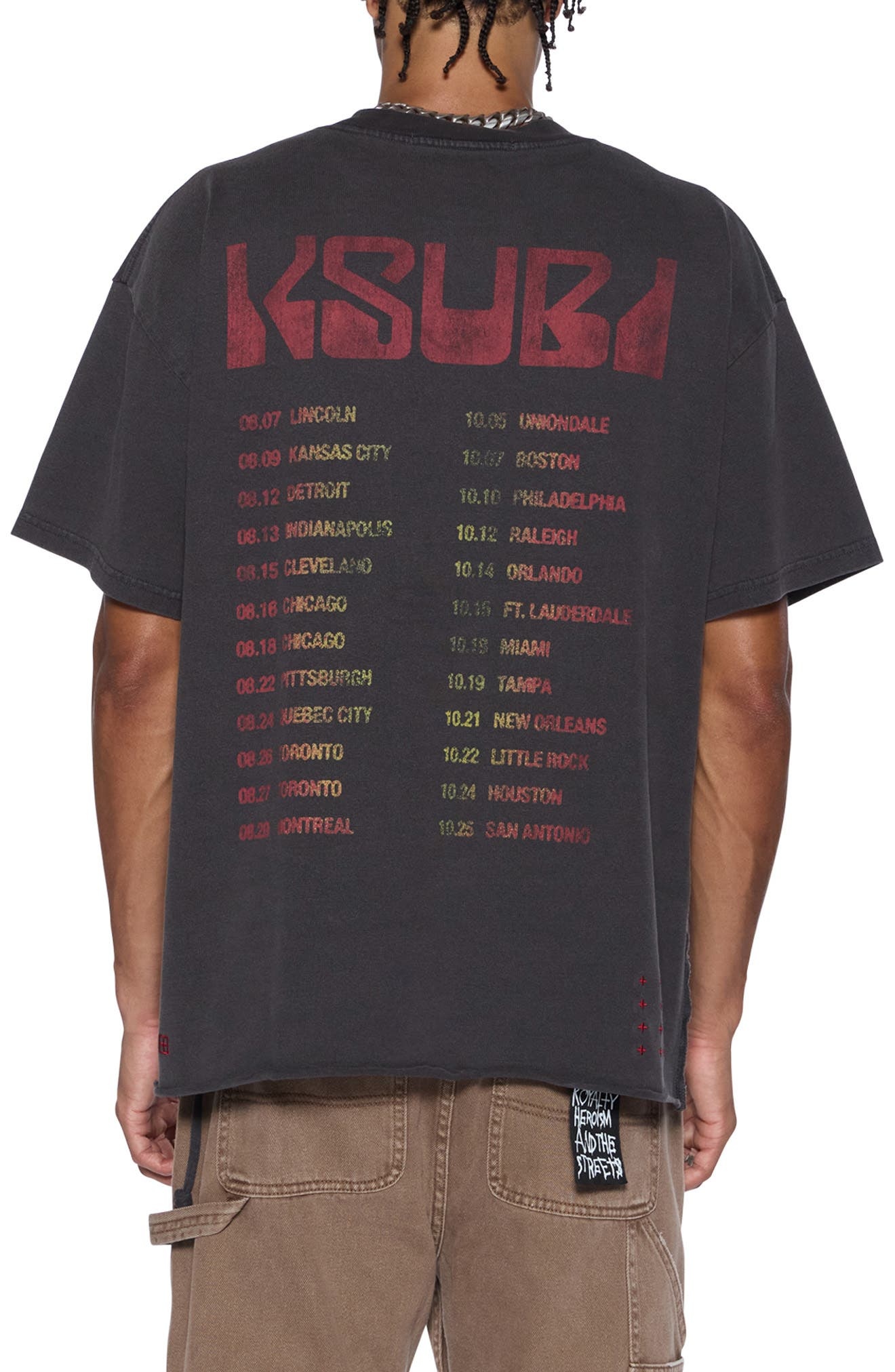 Ksubi Venom Ekcess Graphit T-Shirt in Black at Nordstrom - 2