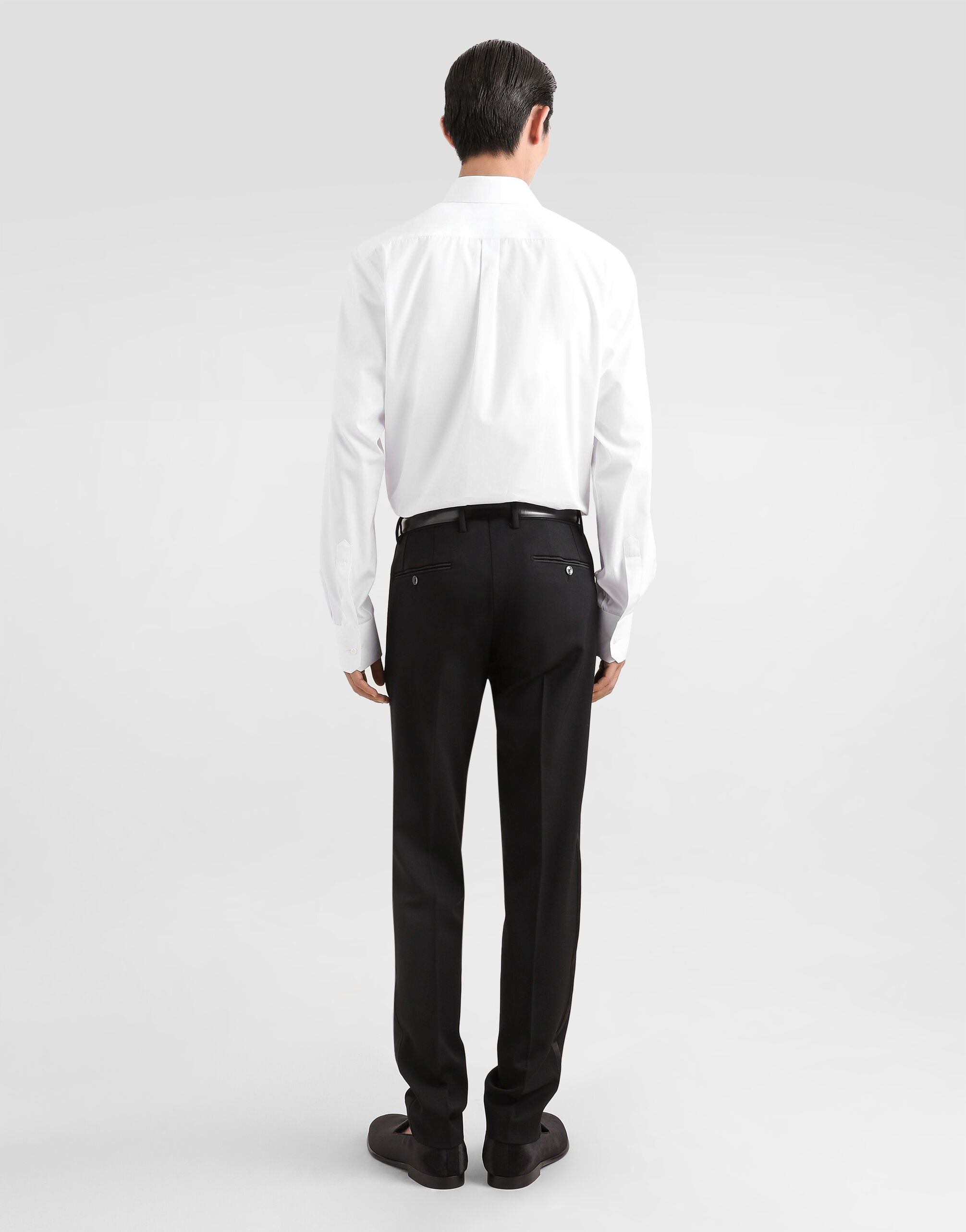 Cotton shirt with heraldic patch - 3