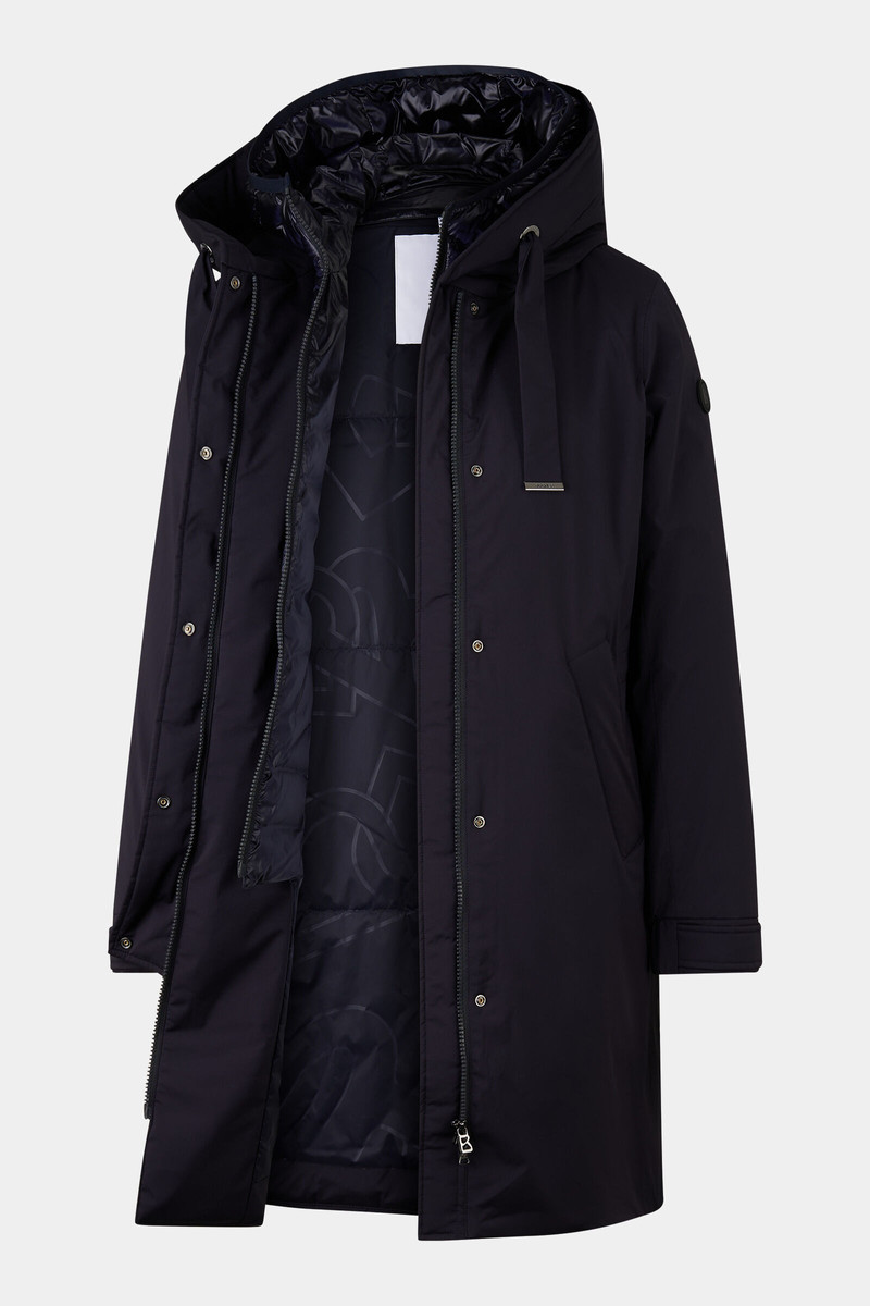 BOGNER Kaja short coat in Navy blue outlook