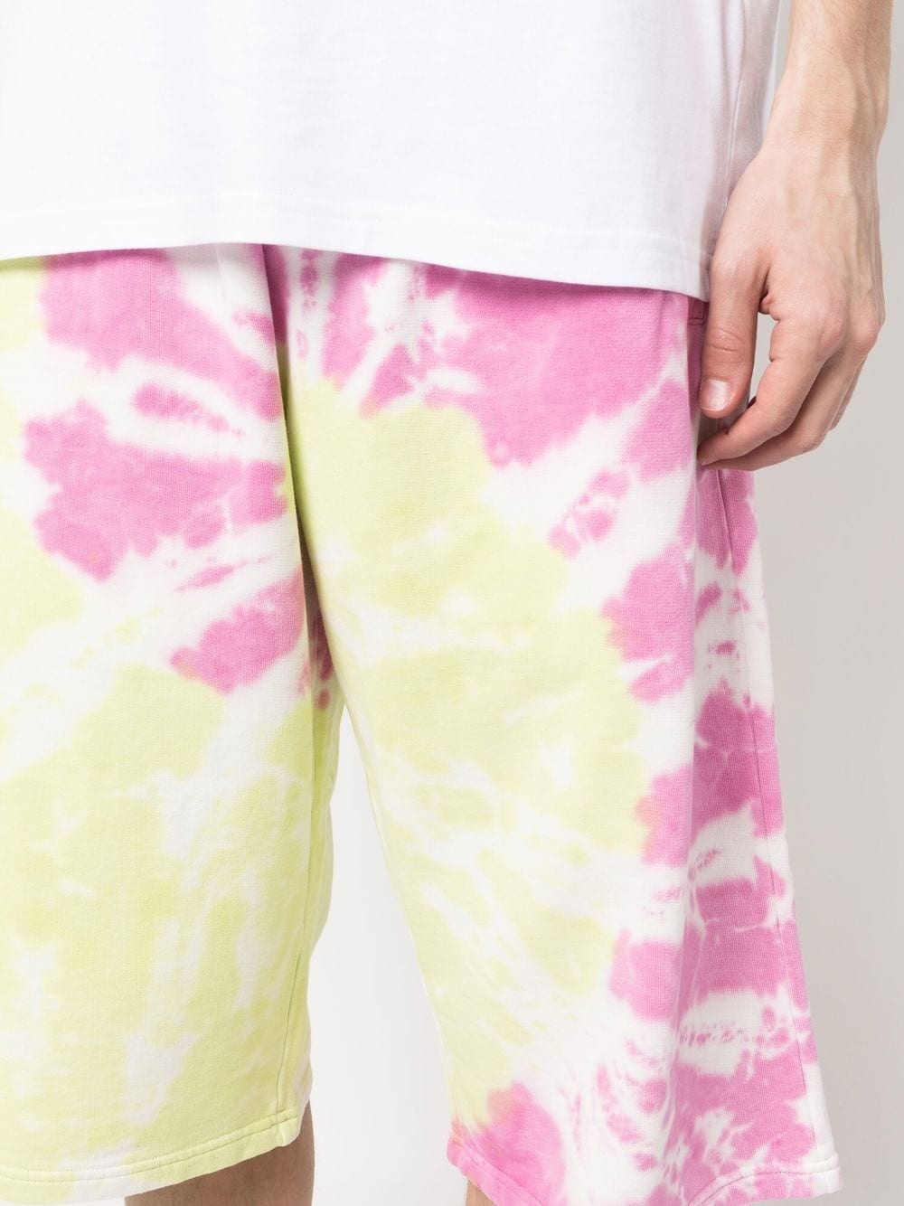 tie-dye print bermuda shorts - 5