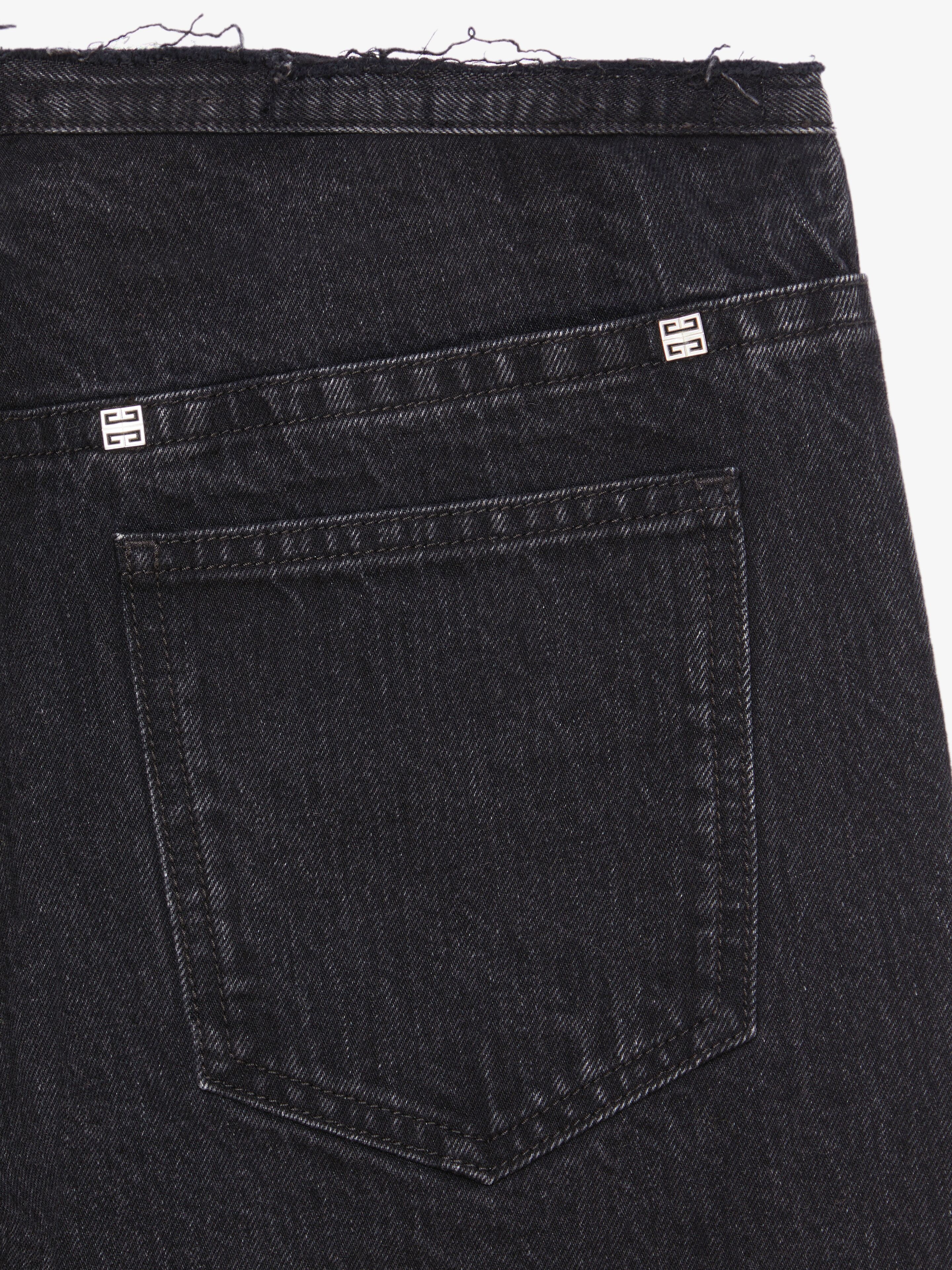 BERMUDA SHORTS IN DENIM - 5