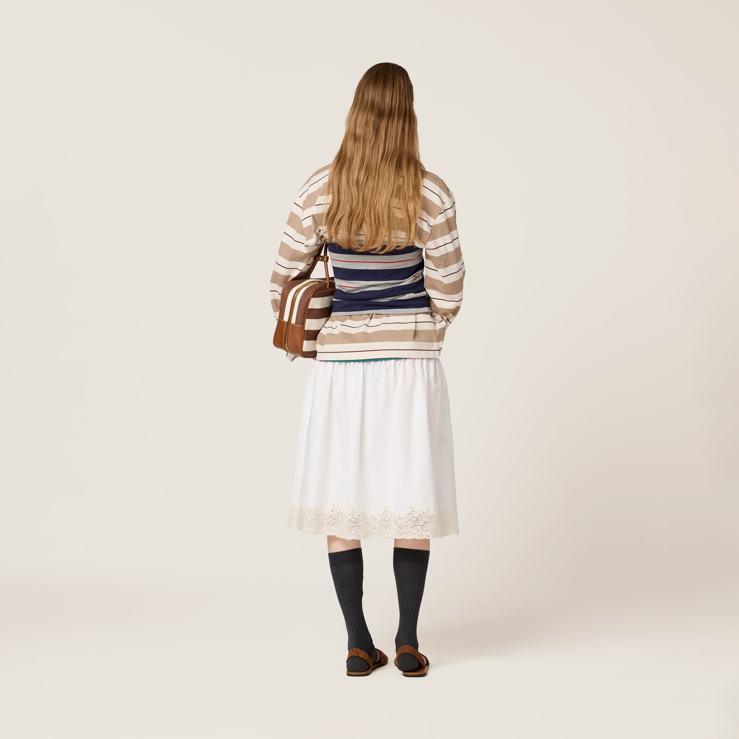Poplin skirt - 3