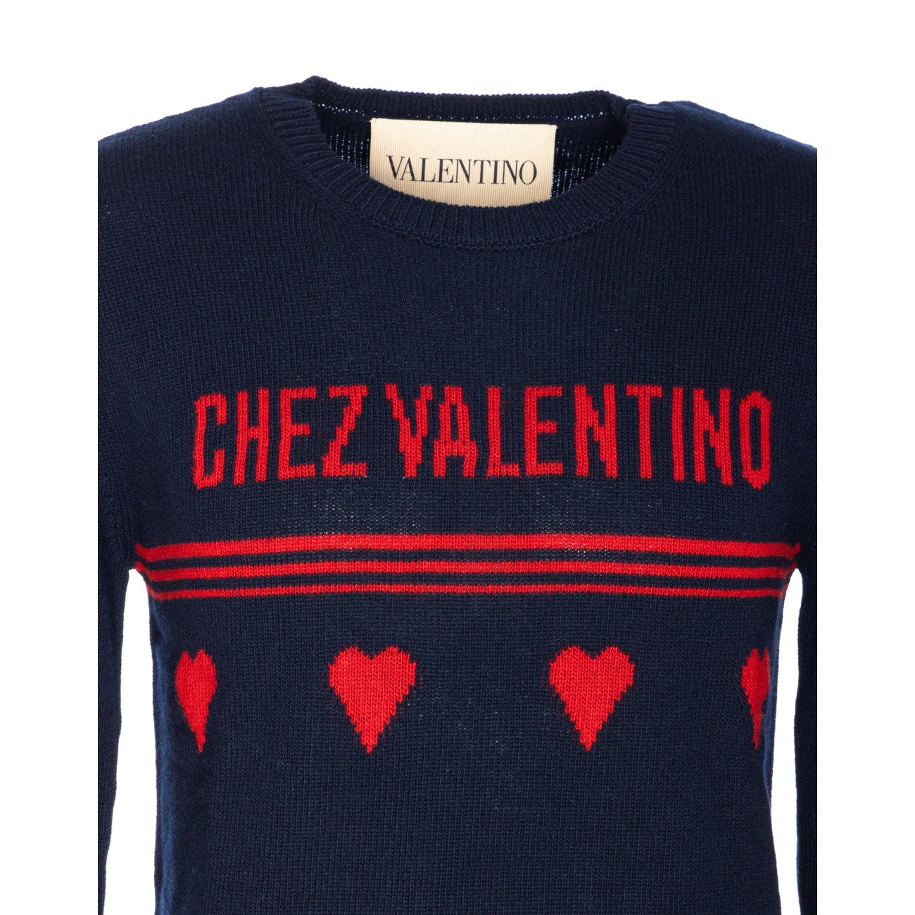 Valentino Garavani Men Chez Valentino Jacquard Motif Sweater - 4