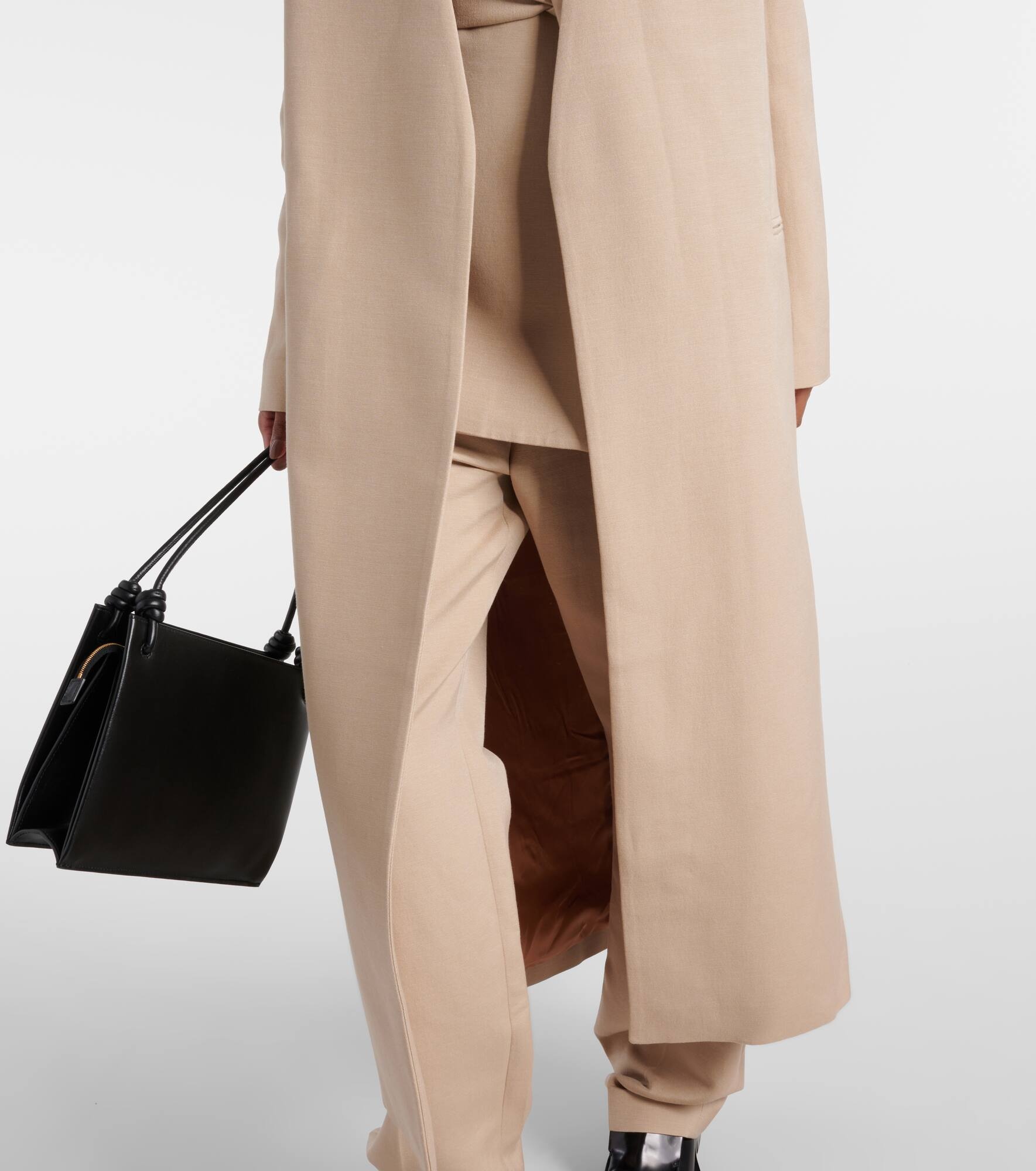 Allegra cotton-blend coat - 5