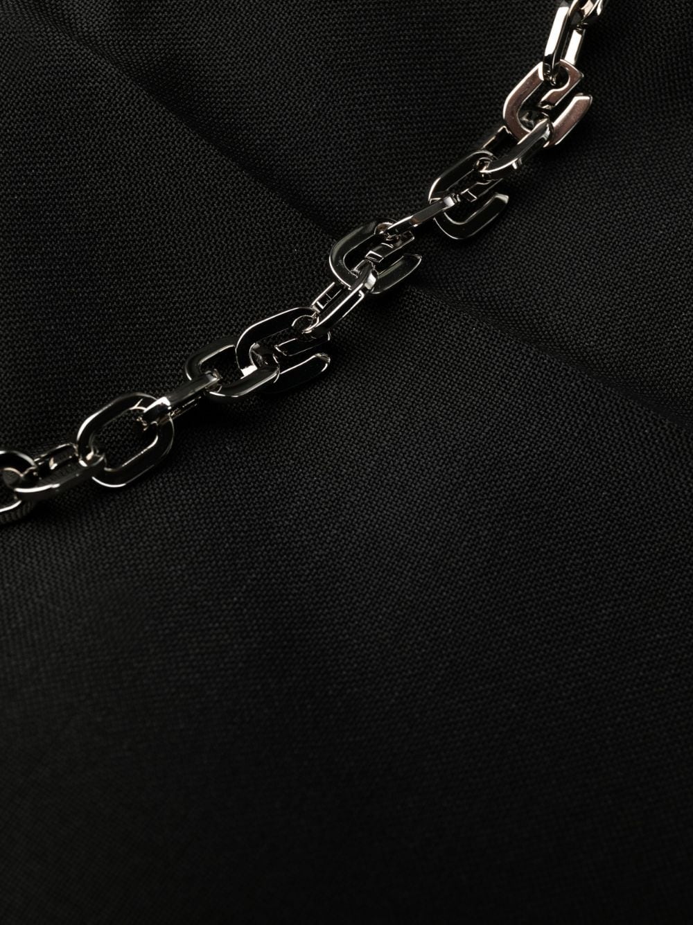 chain-detail tailored trousers - 7