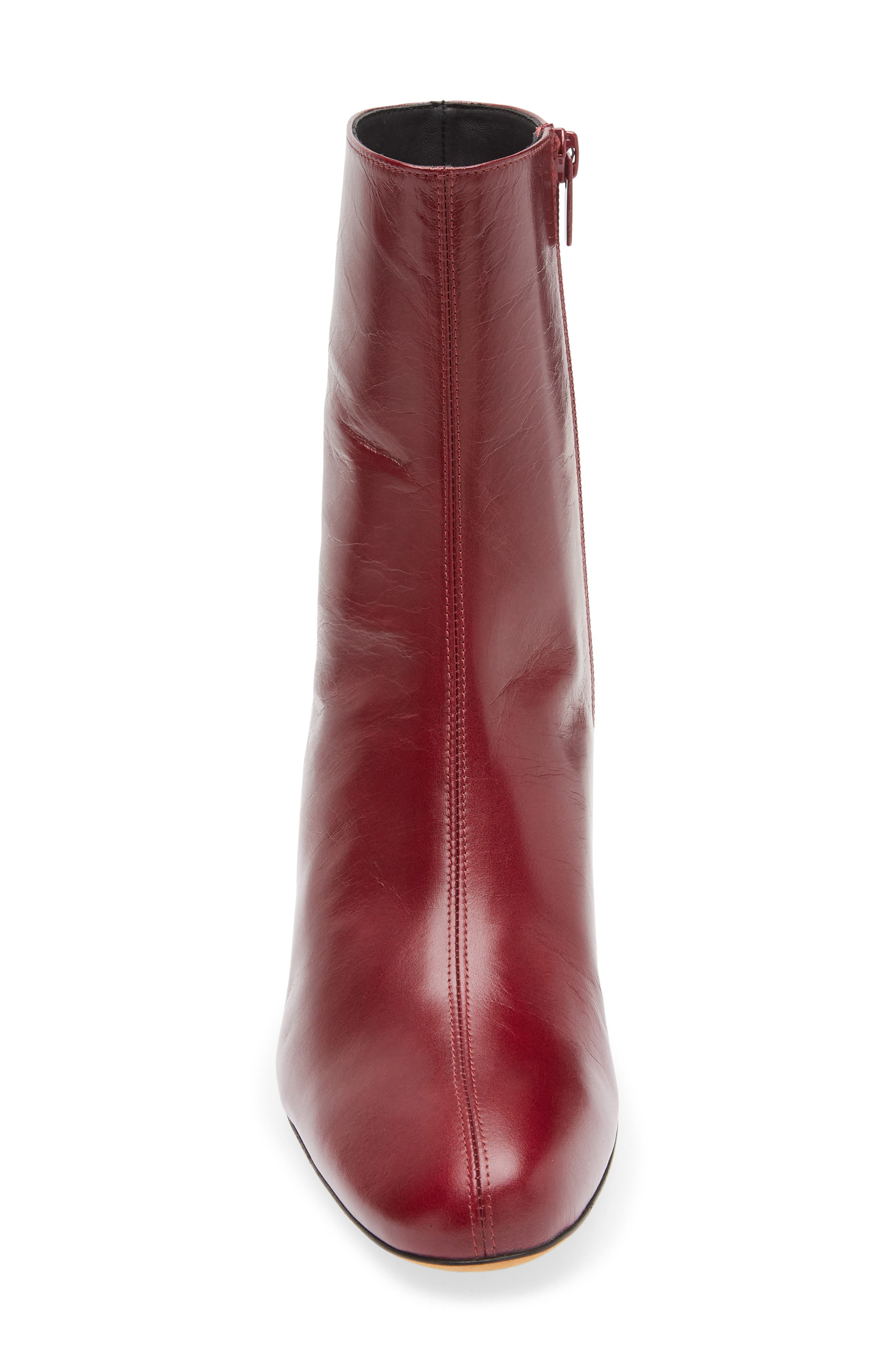 Proenza Schouler Uma Ankle Boot in Merlot at Nordstrom - 4