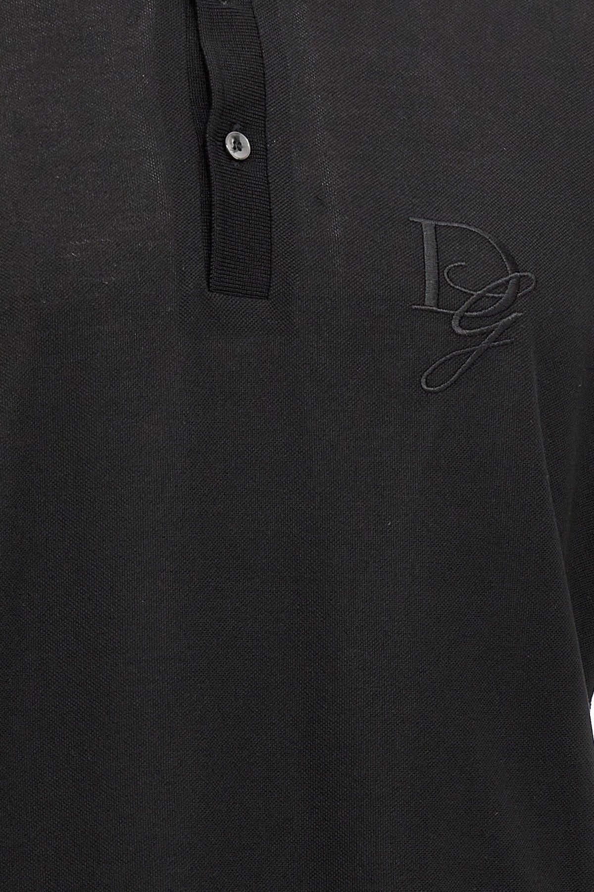 Dolce & Gabbana Men Logo Embroidery Polo Shirt - 5