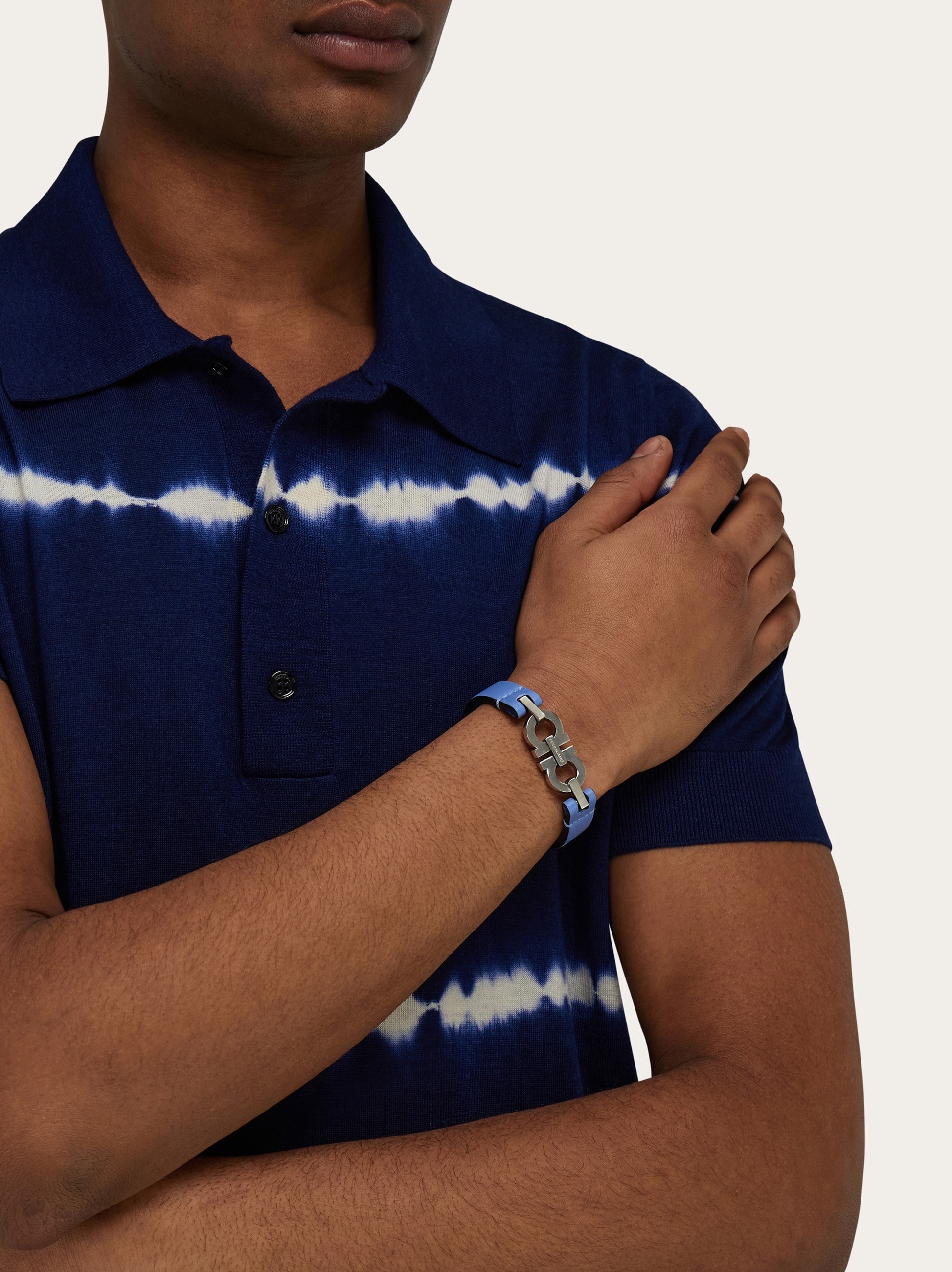 Double Gancini bracelet - 3