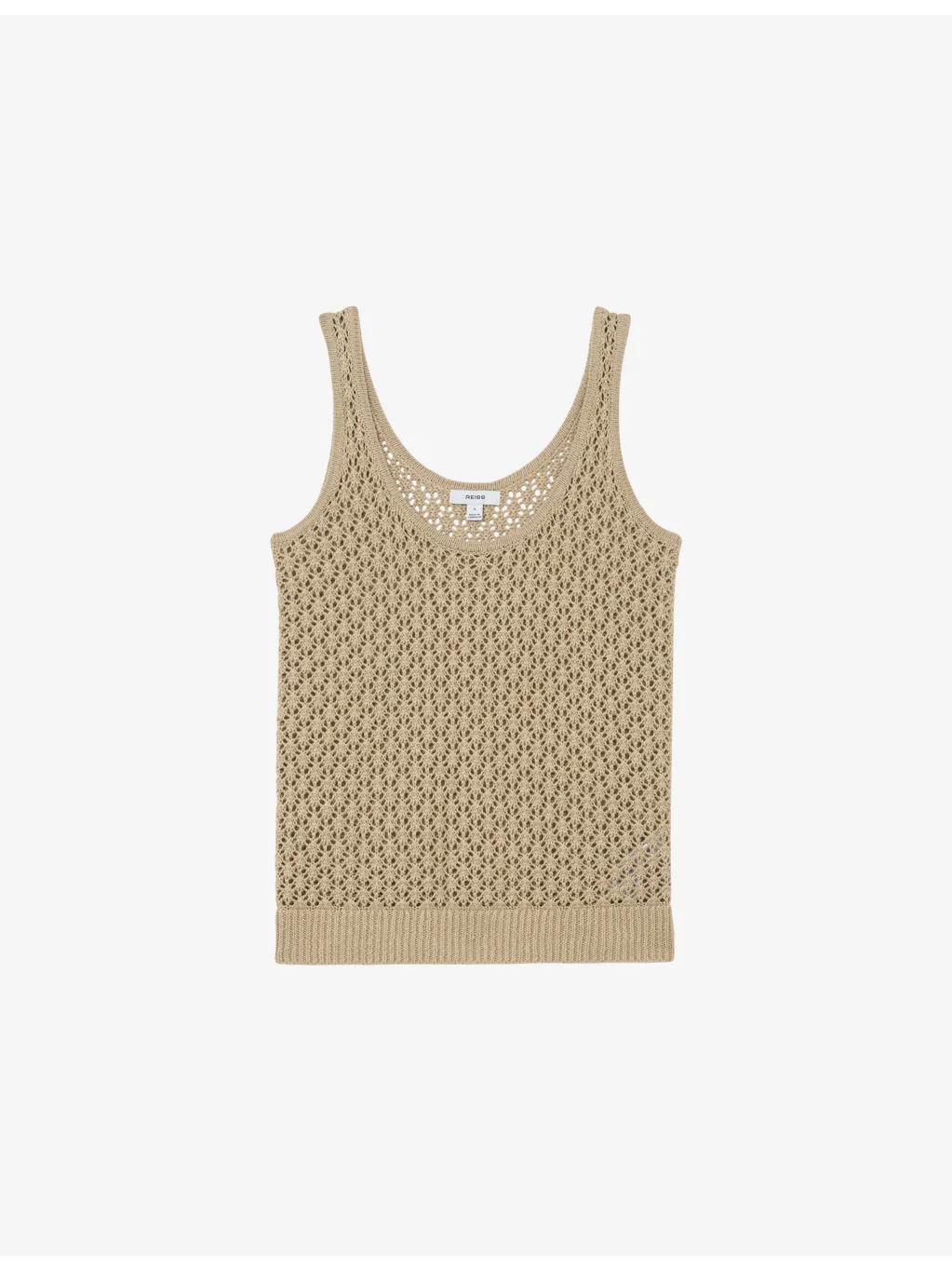 Colette Knitted Linen Vest - 1