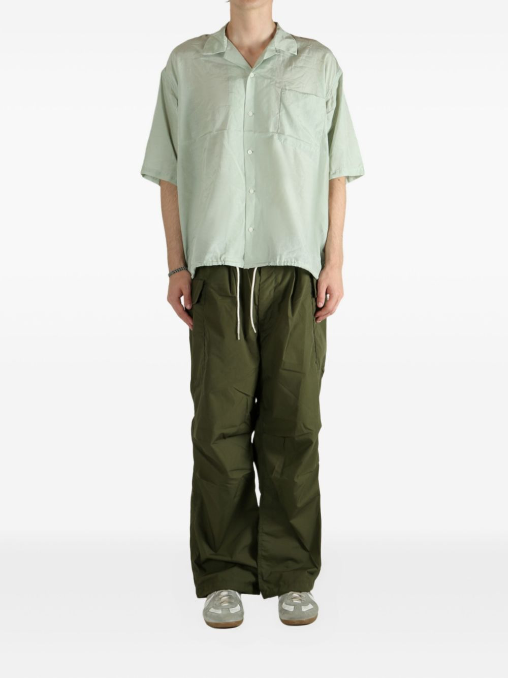 short-sleeve button-down shirt - 2