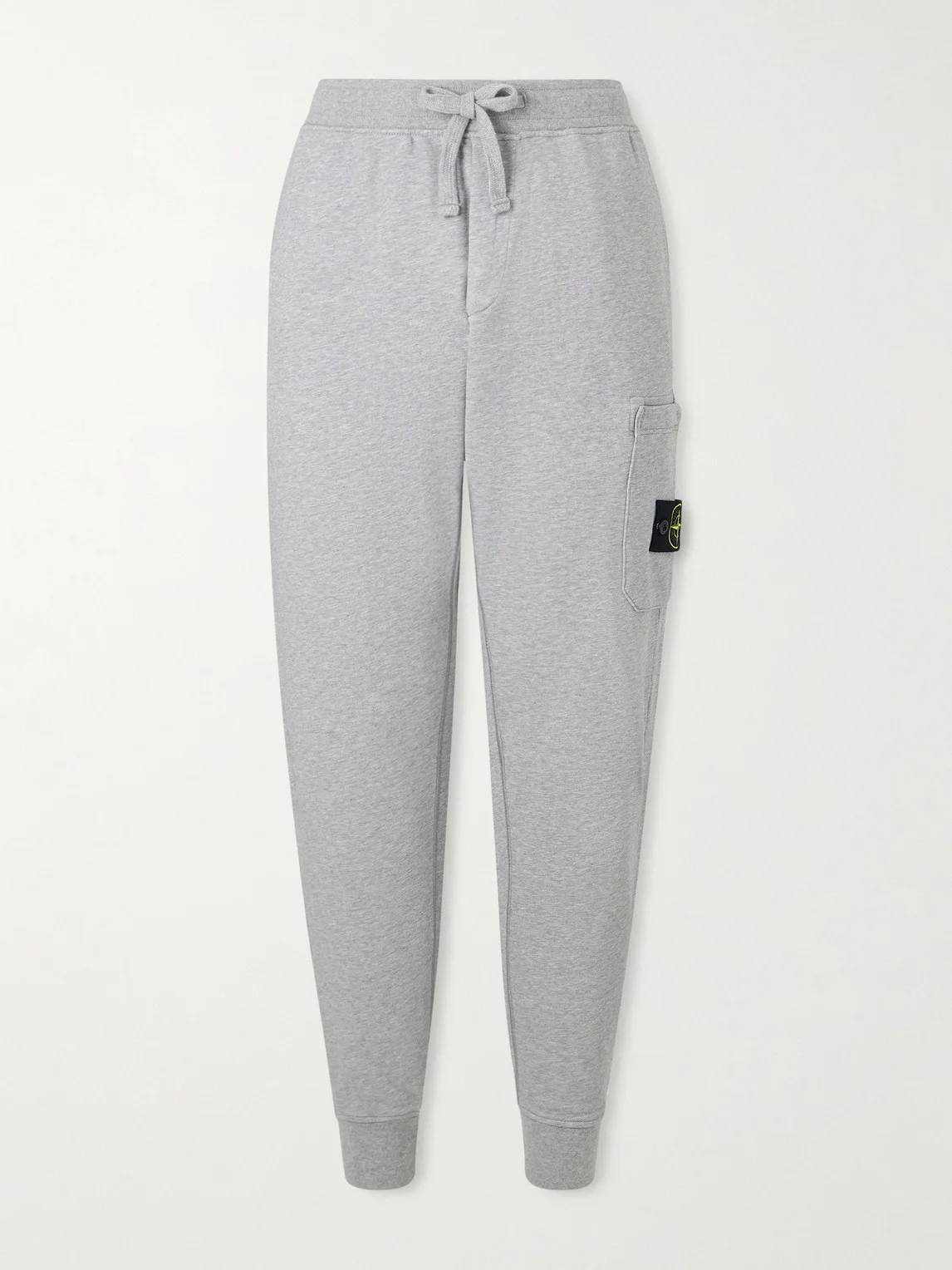 Logo-Appliquéd Organic Cotton-Jersey Sweatpants - 1