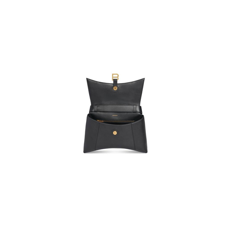 Women's Downtown Medium Shoulder Bag in Black 5
