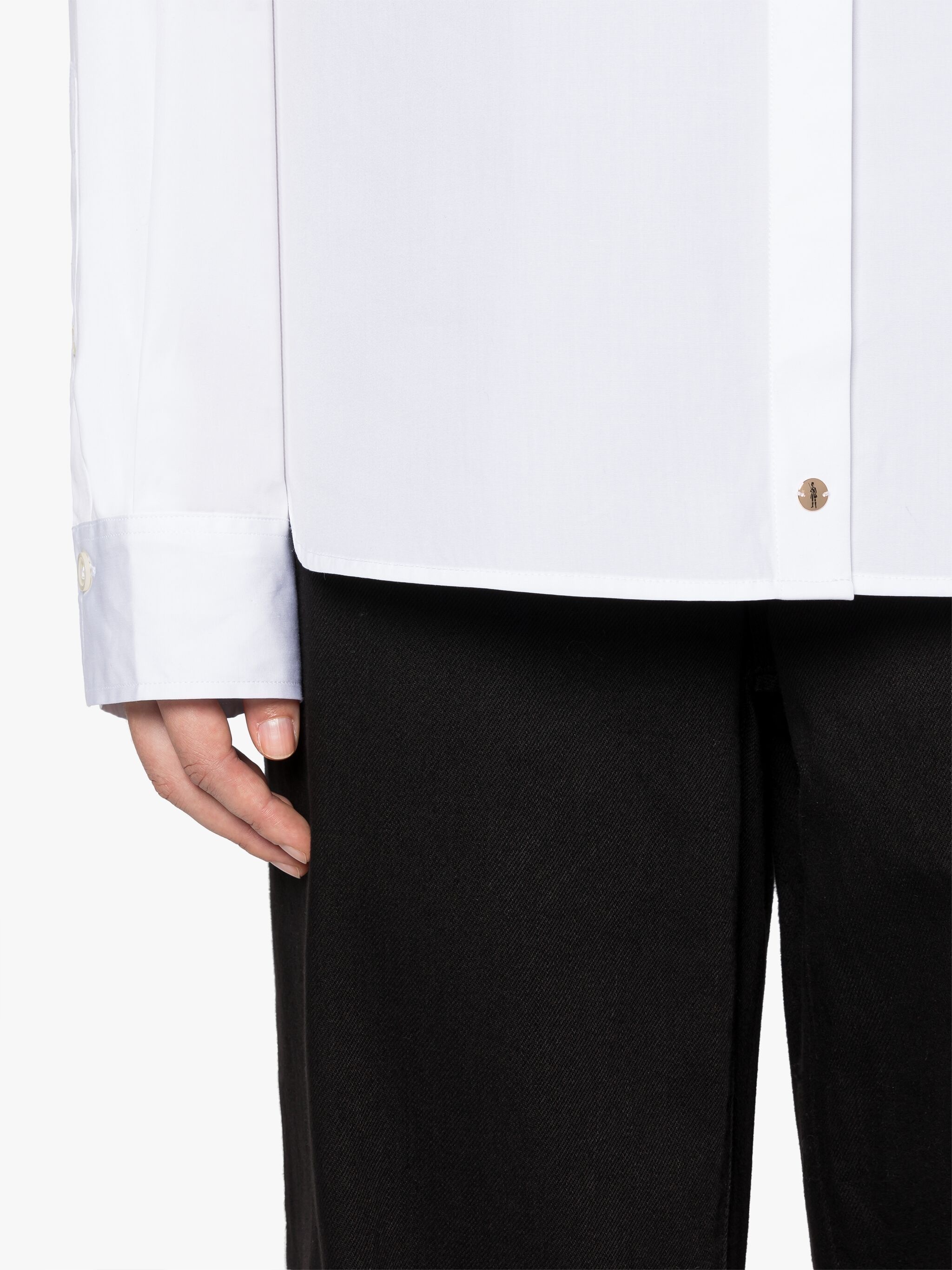 BLUEBELLS WHITE COTTON SHIRT - 6