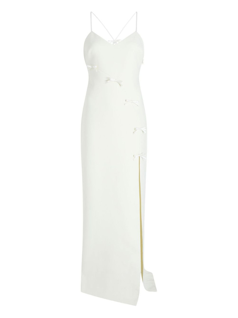 Elea bow-detail maxi dress 1