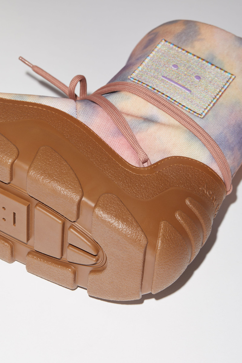 Cloud snow boots - Peach orange 5