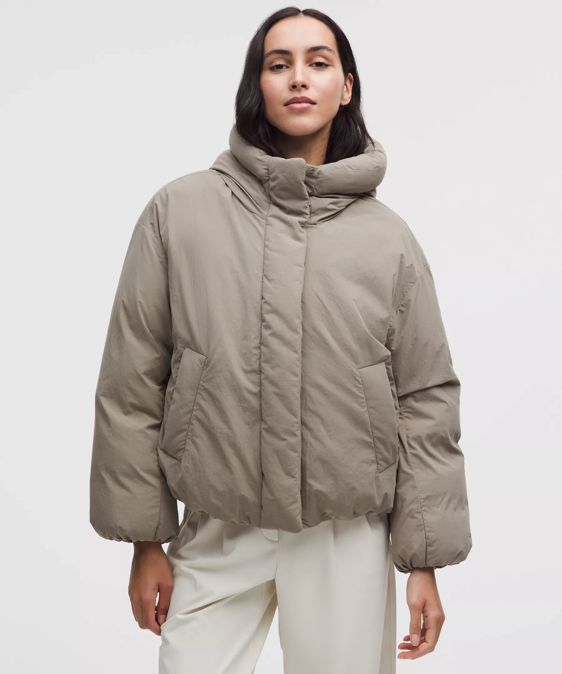 Bubble-Hem 600-Down-Fill Puffer Jacket - 1