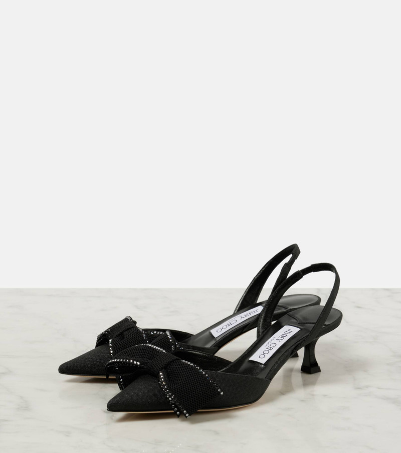 Brook 50 embellished slingback pumps 5