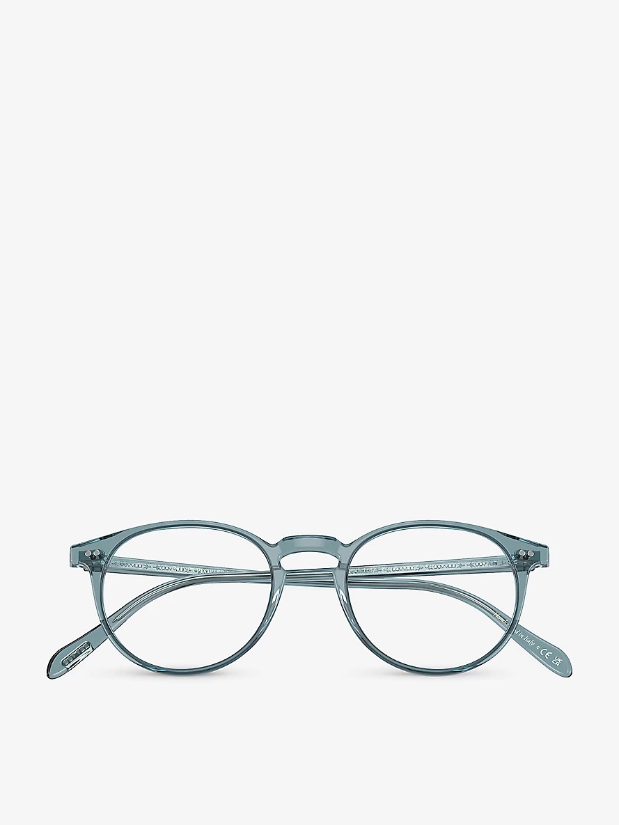 OV5004 Riley round-frame acetate glasses - 5