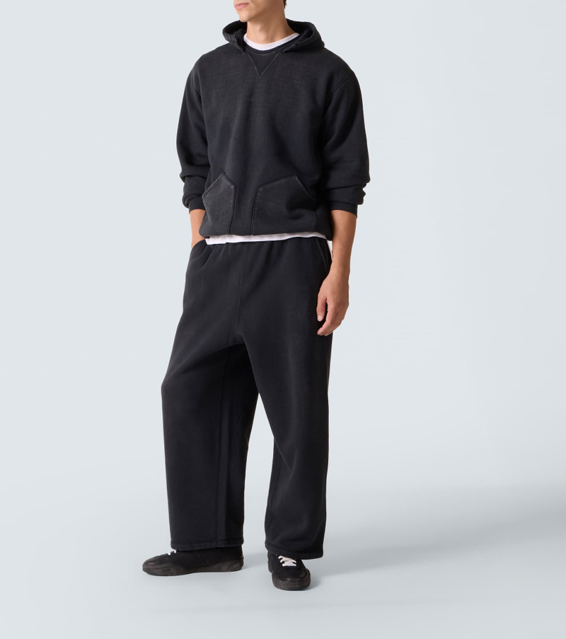 A.PRESSE Vintage cotton jersey hoodie outlook