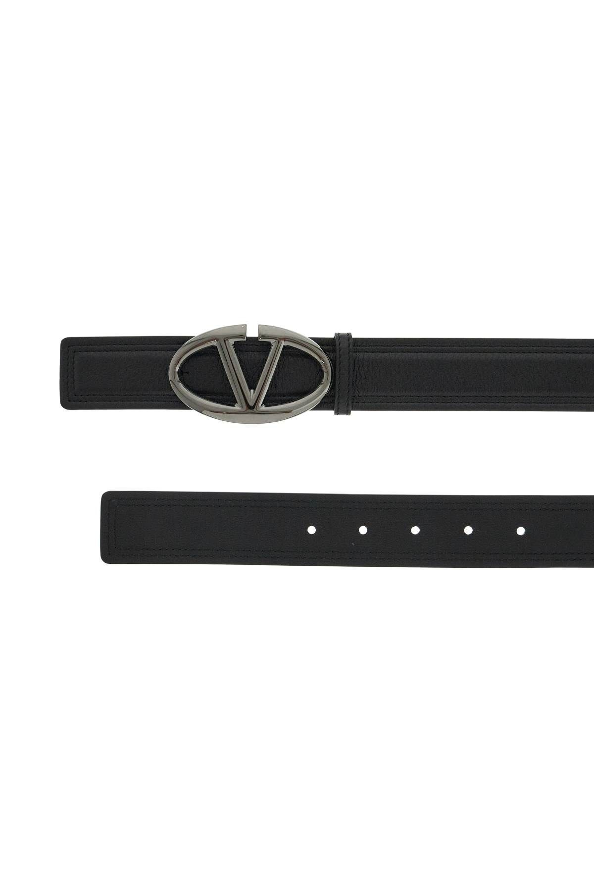 "VLOGO BELT THE BOLD EDITION IN GARNET - 2