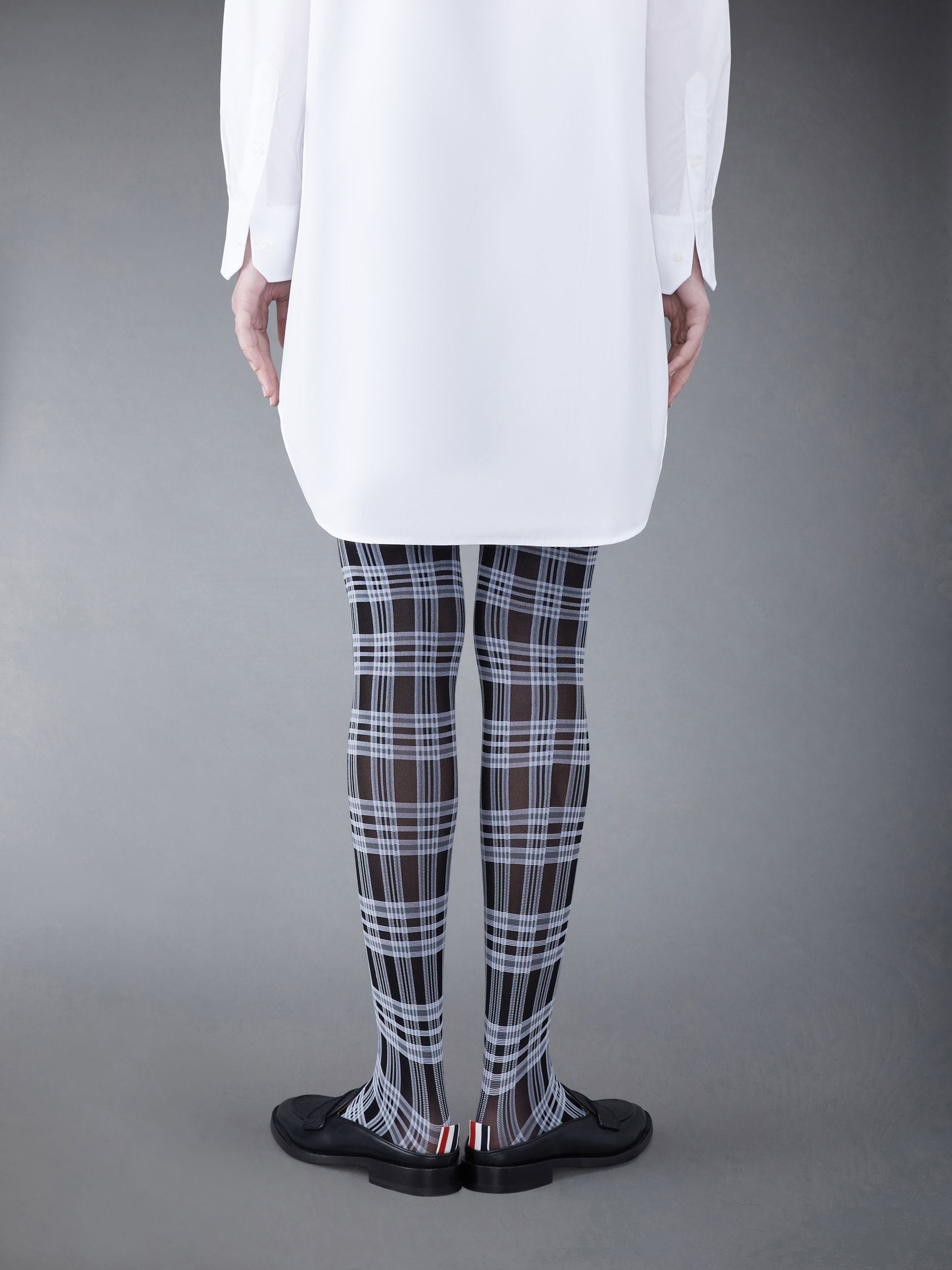 Prince of Wales Check Semi Opaque Tights - 3