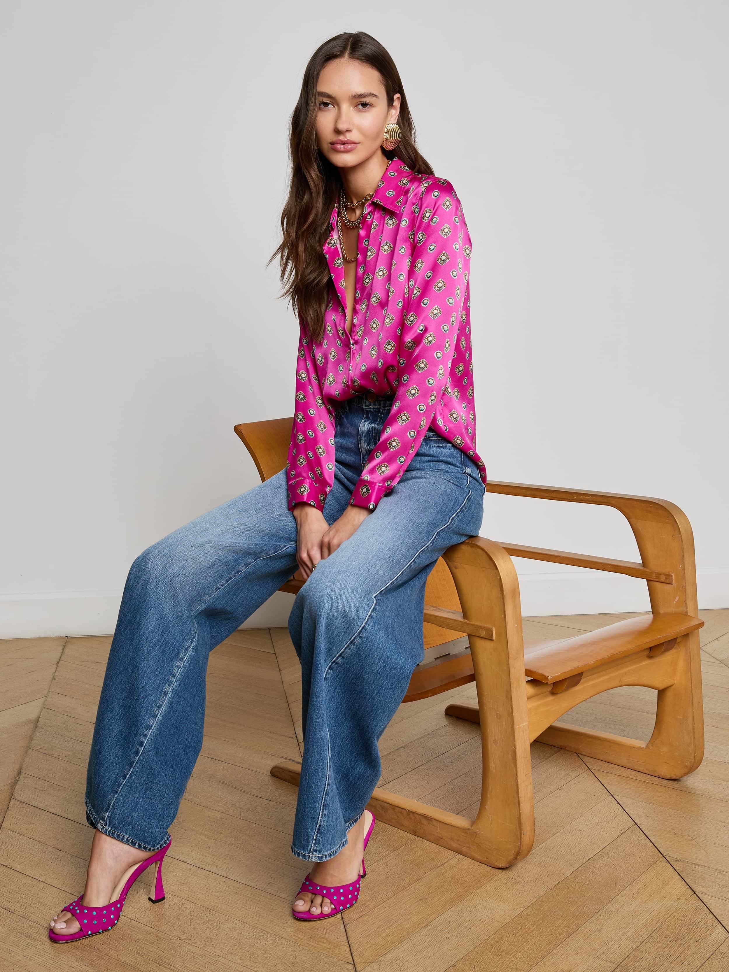 Tyler Silk Blouse - 6