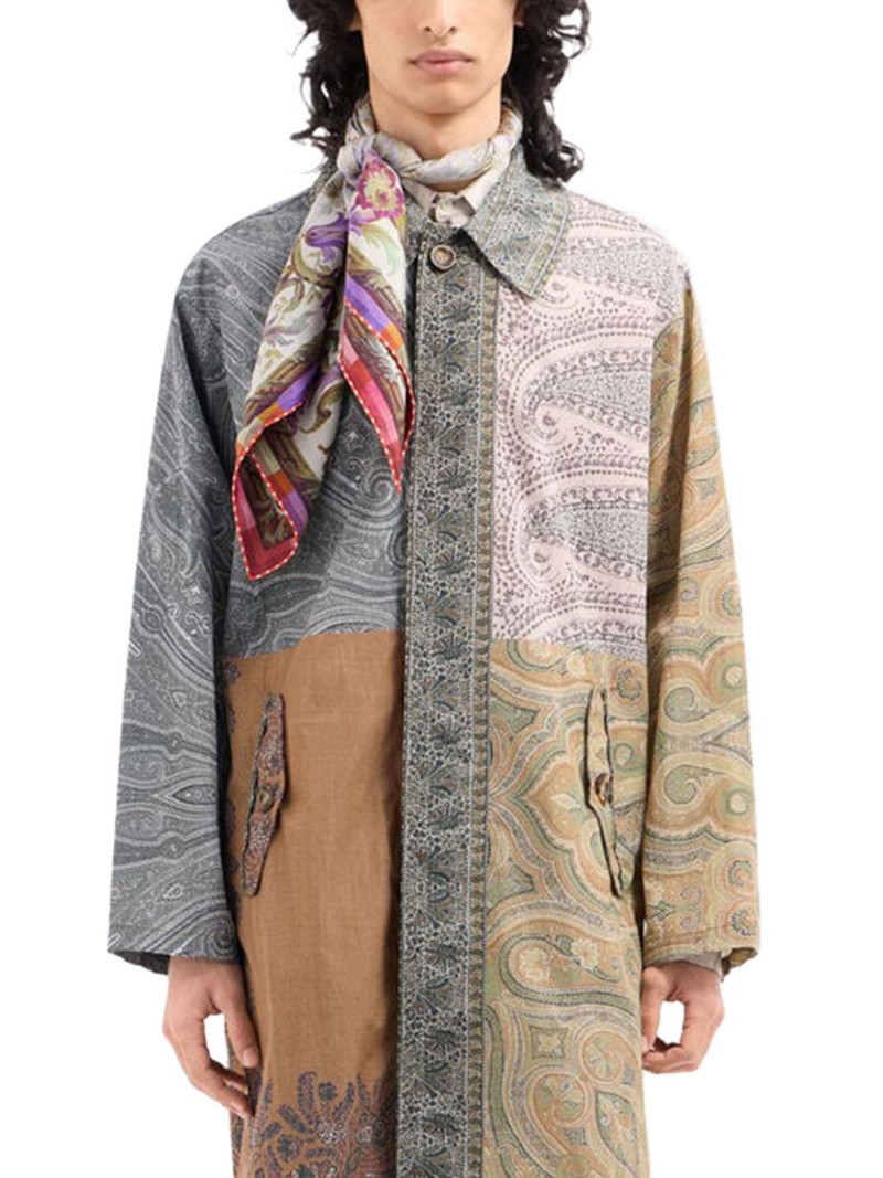 floral-pattern scarf 4