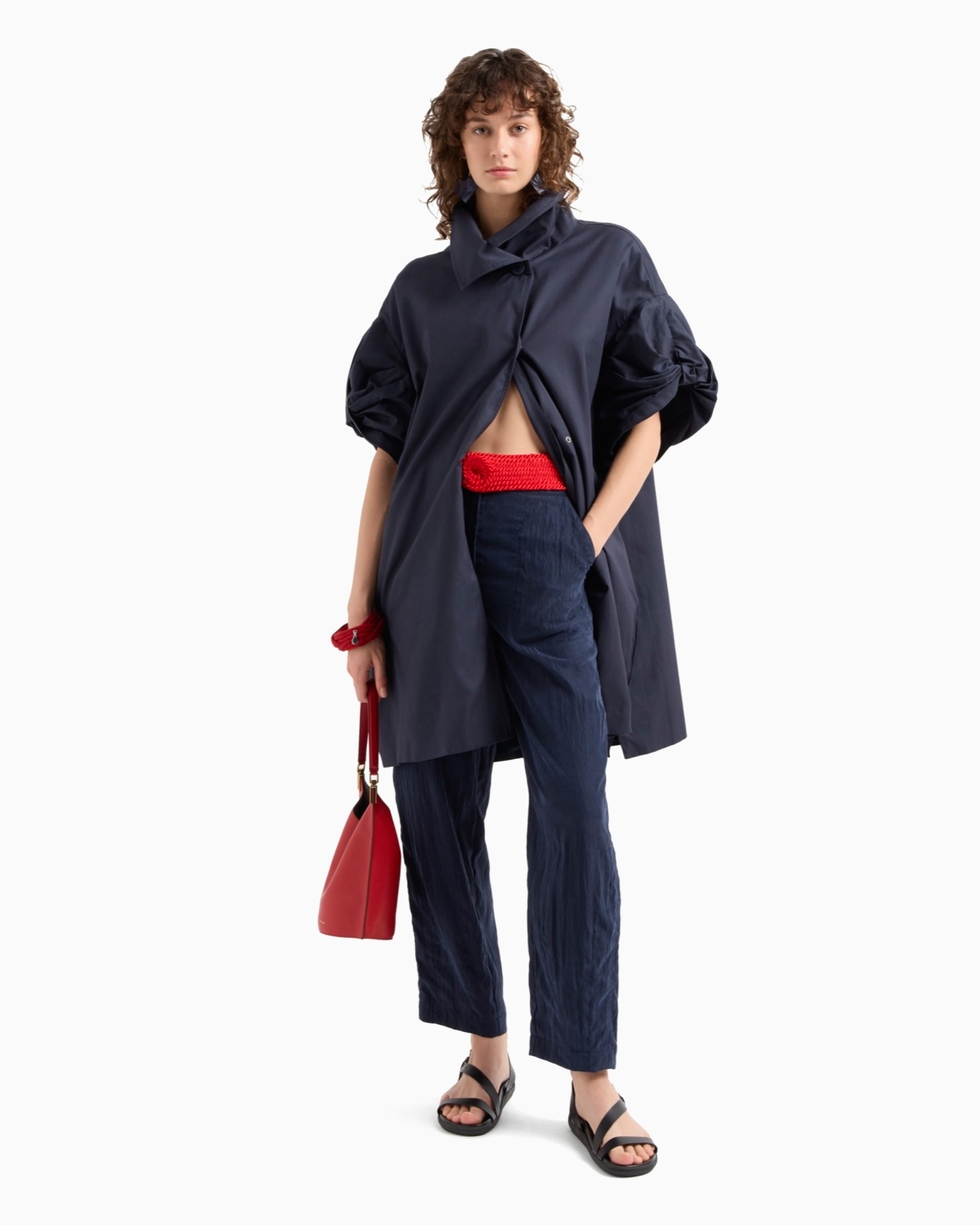 TECHNICAL CUPRO TROUSERS - 4